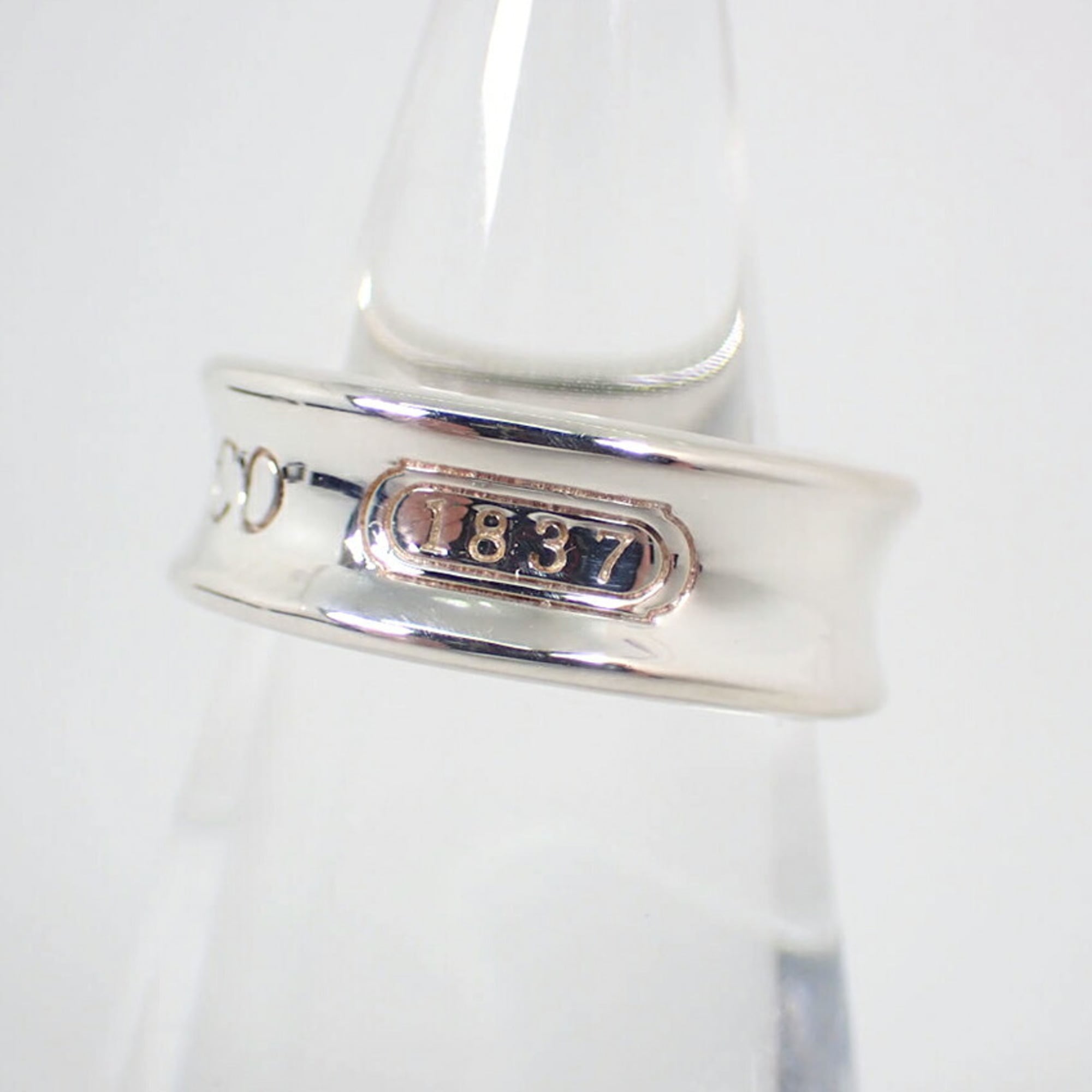 Tiffany Silver Sterling Silver 925 Band Ring (Pre-Owned)