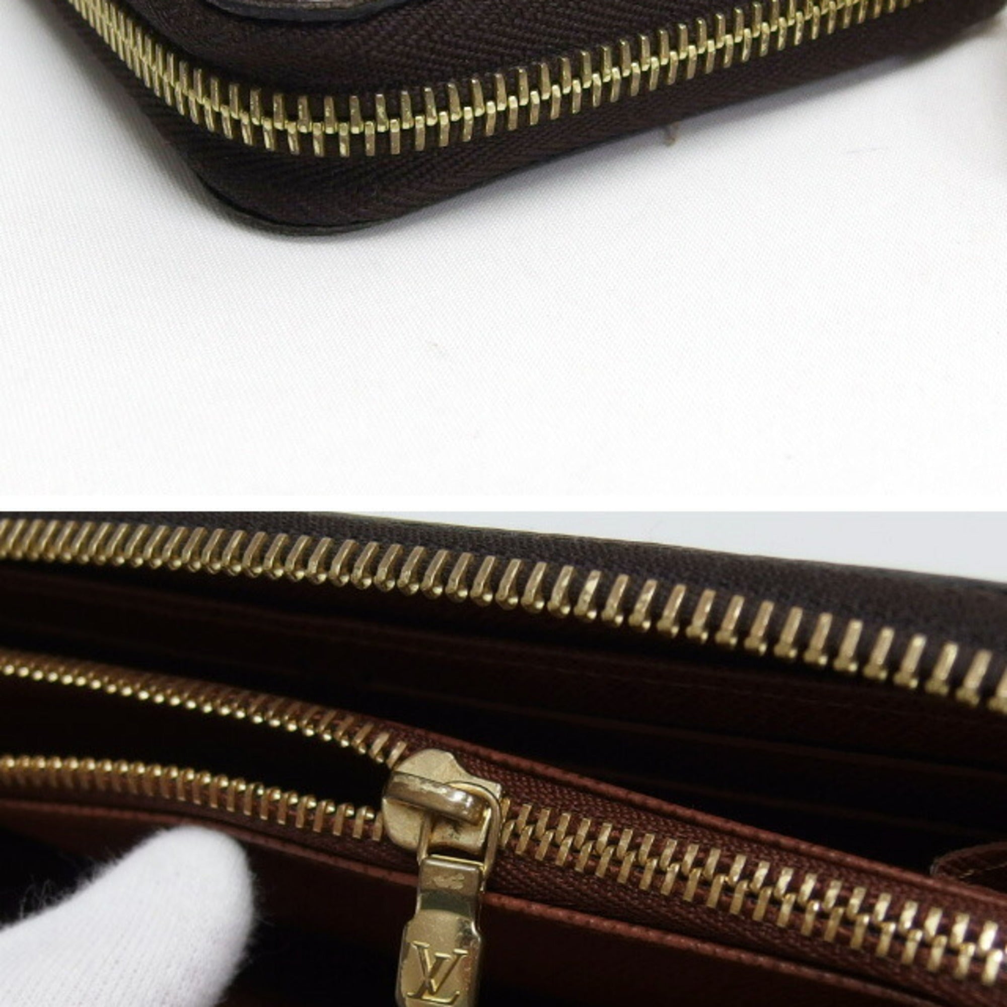 Louis Vuitton Monogram Canvas Long Wallet (Bi-Fold) (Pre-Owned)