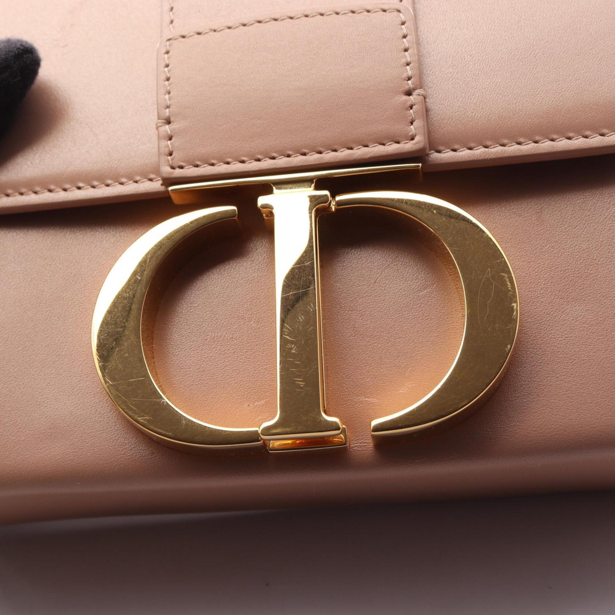 Christian Dior Pink Leather Handbag Shoulder Bag (Pre-Owned)