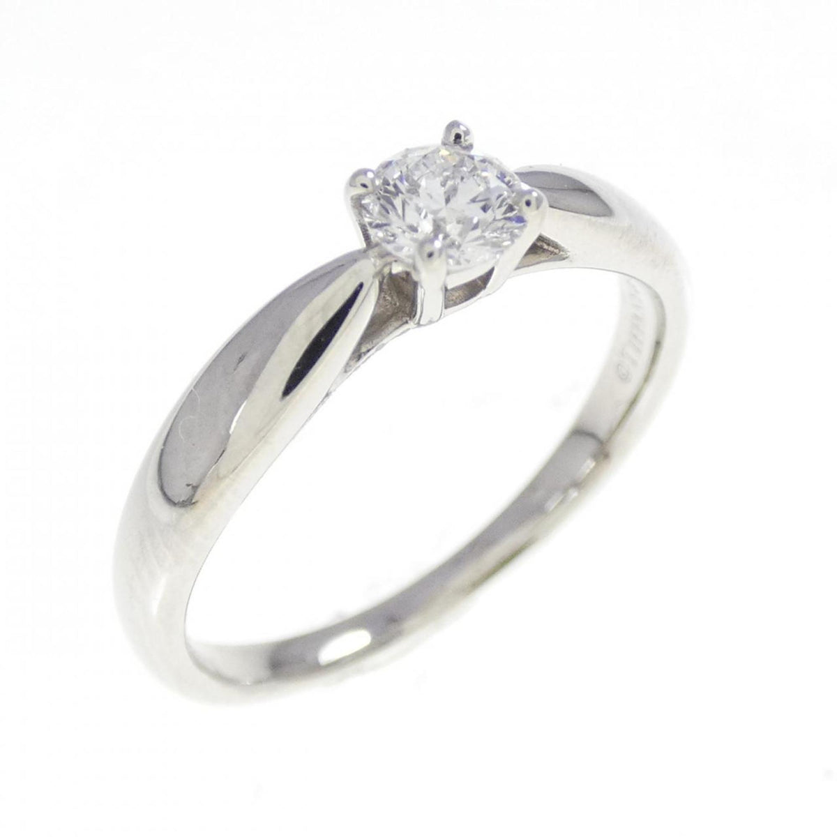 Tiffany Platinum 950 Band Ring (Pre-Owned)