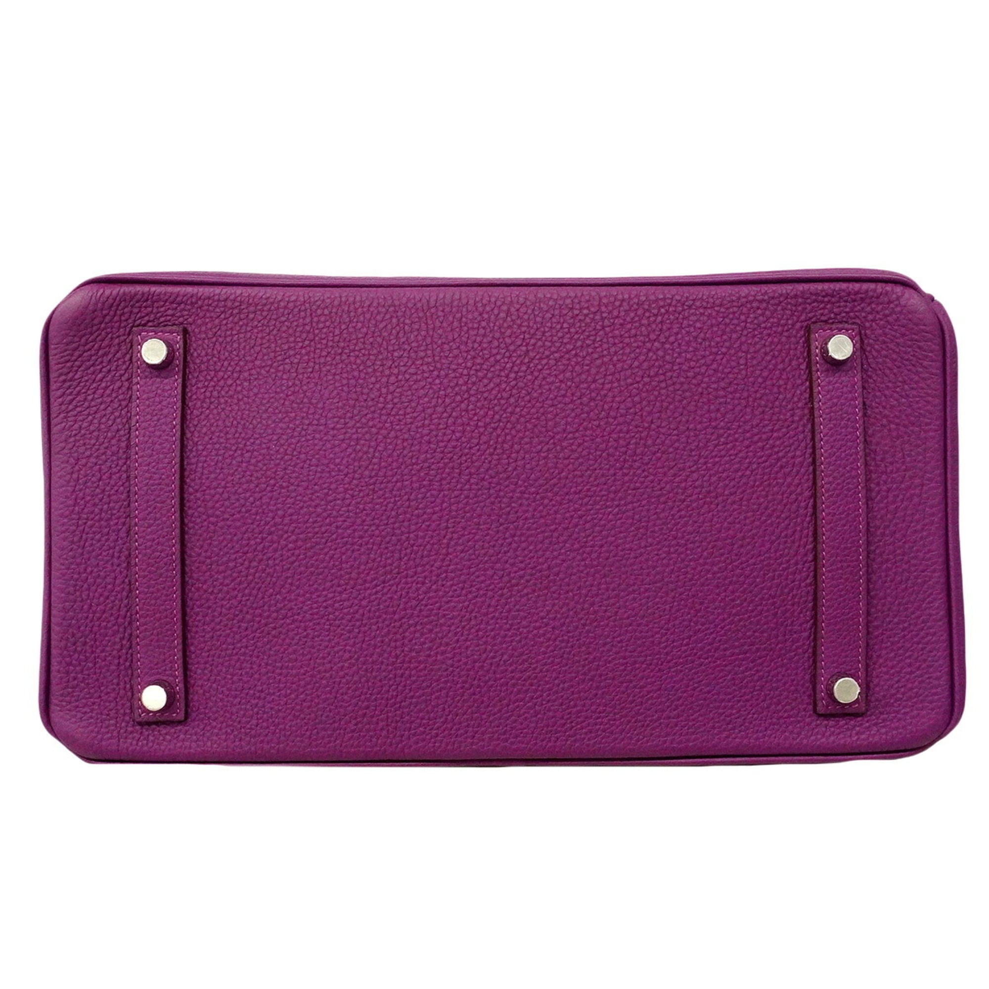 Hermes Anemone Togo Leather Handbag (Pre-Owned)