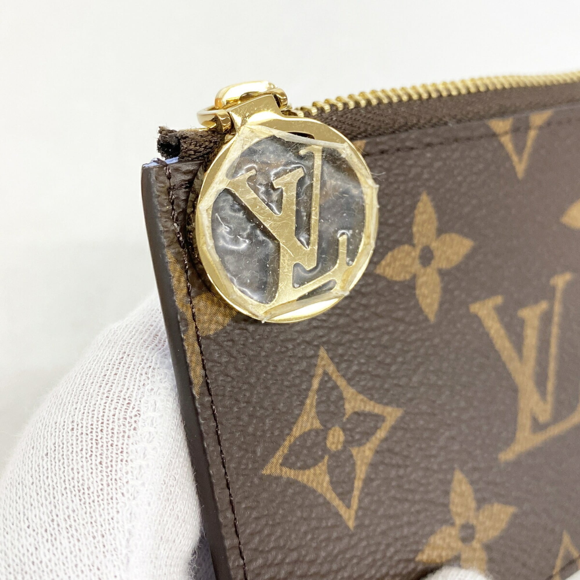 Louis Vuitton Brown Coin Purse/Coin Case (Pre-Owned)