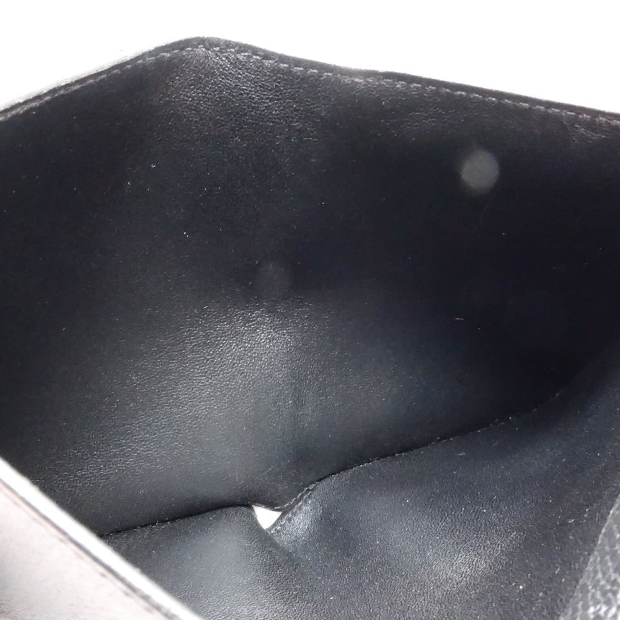 Hermes Black Epsom Leather Wallet (Bi-Fold) (Pre-Owned)