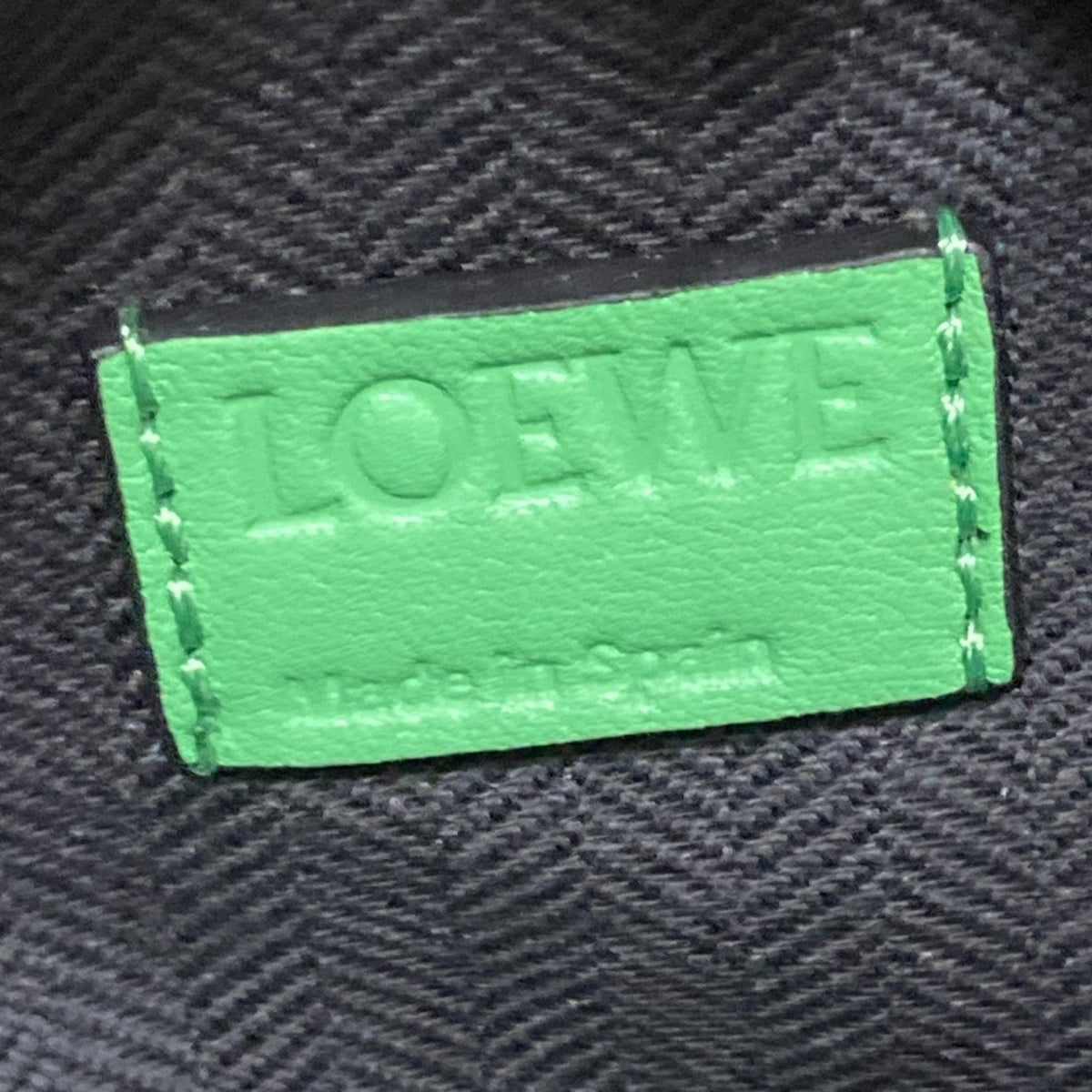 Loewe Green Shoulder Bag Sling Bag (Pre-Owned)