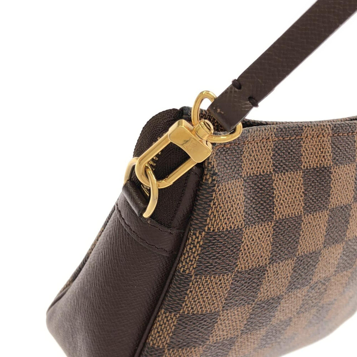 Louis Vuitton Ebene Coated Canvas Pouch (Pre-Owned)
