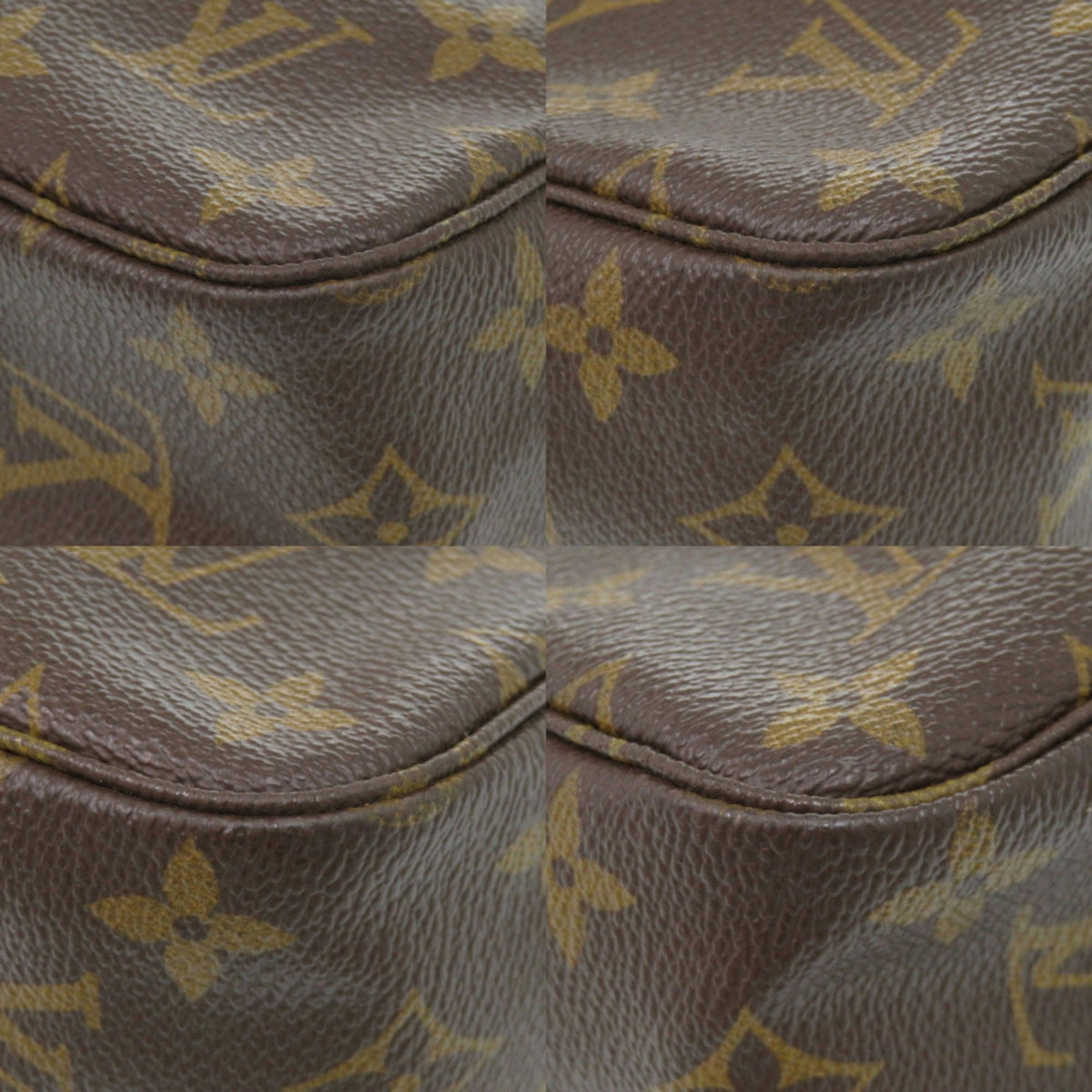 Louis Vuitton Brown Monogram Monogram Pouch (Pre-Owned)
