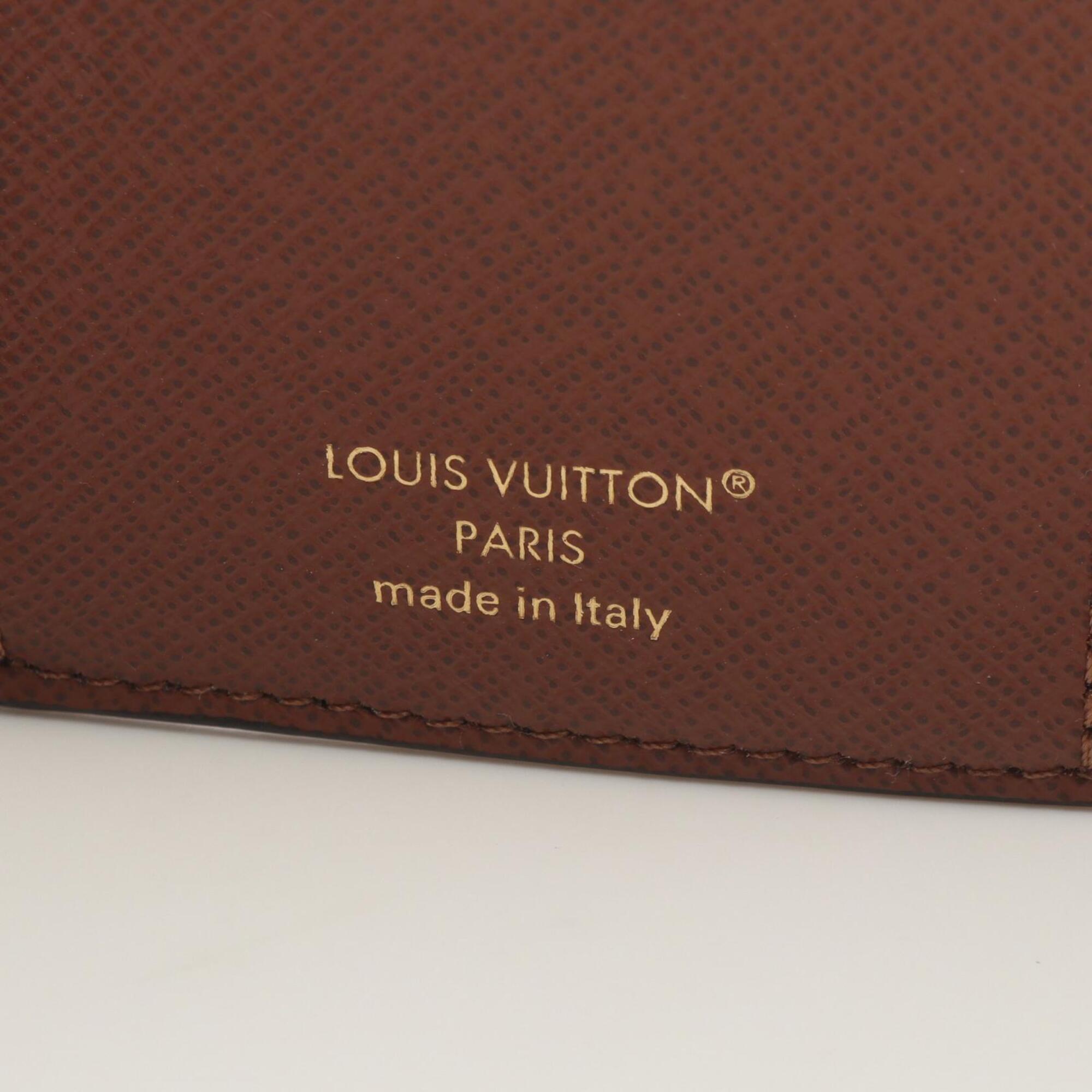 Louis Vuitton Brown Pvc Wallet (Tri-Fold) (Pre-Owned)
