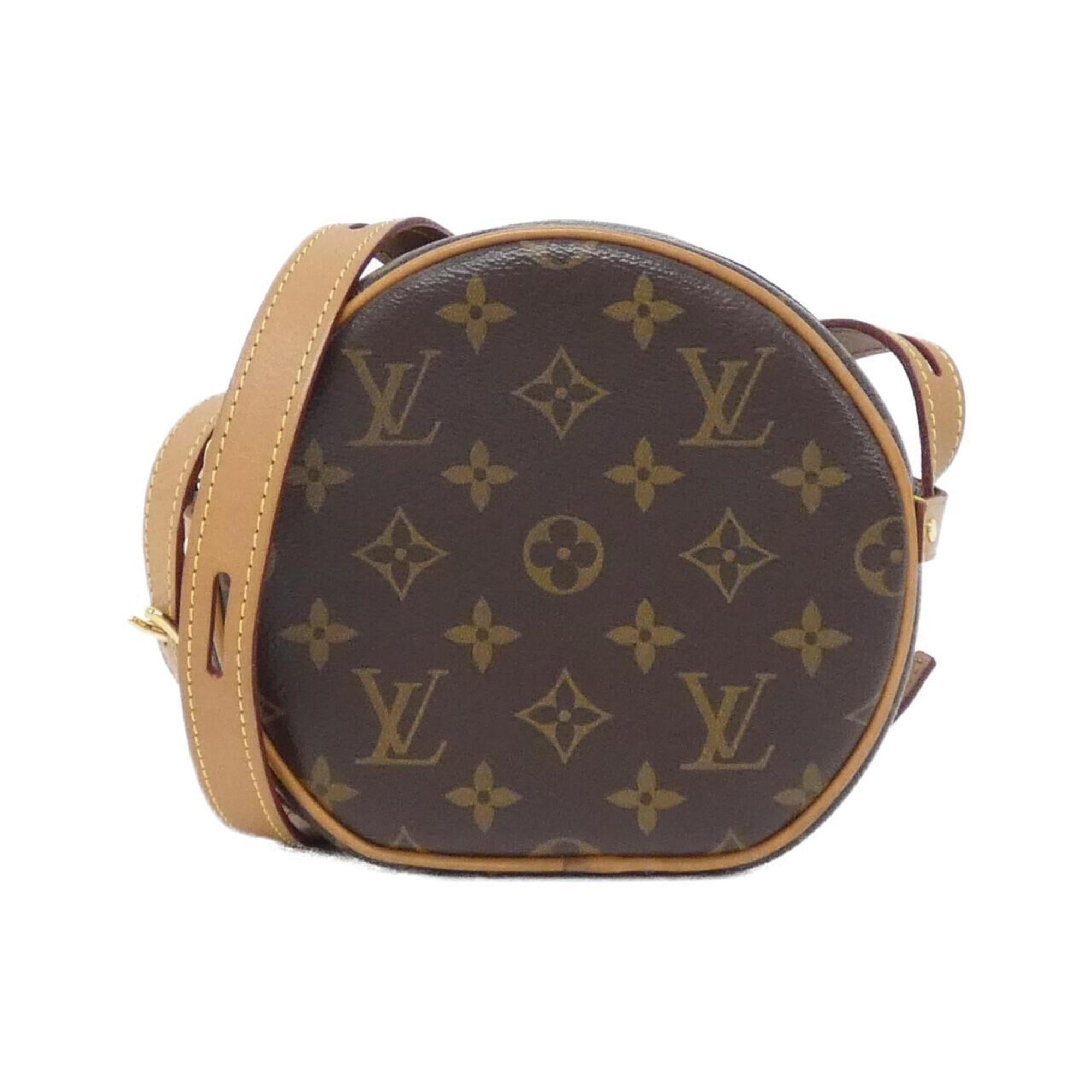 Louis Vuitton Marron Coated Canvas Shoulder Bag (Pre-Owned)