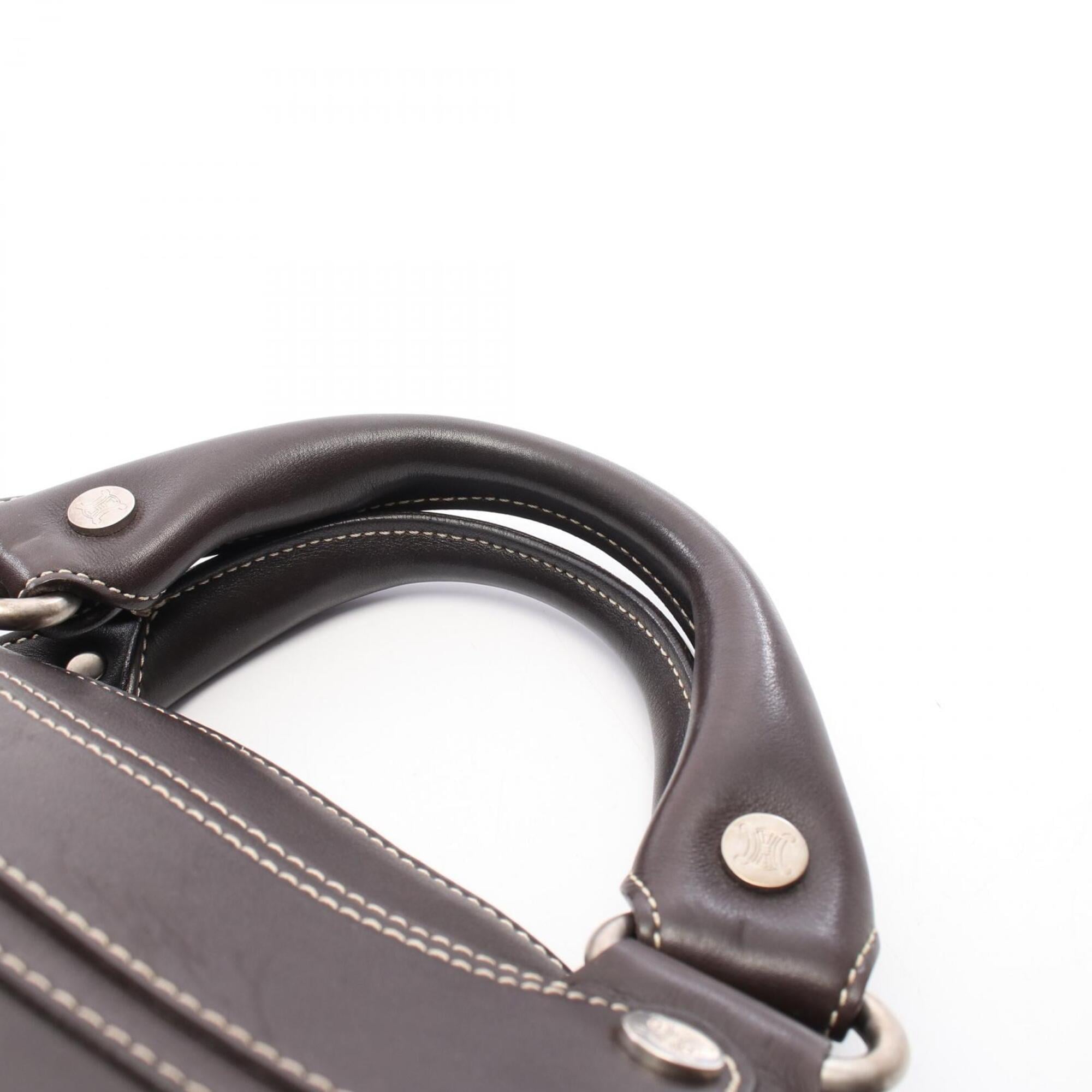 Celine Brown Leather Handbag (Pre-Owned)