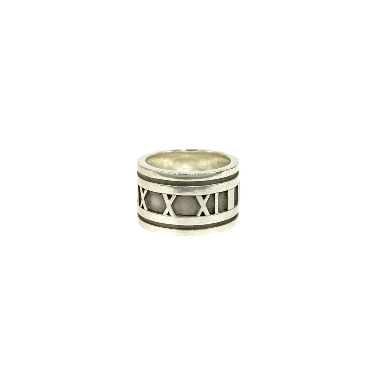 Tiffany Silver Silver 925 Band Ring (Pre-Owned)