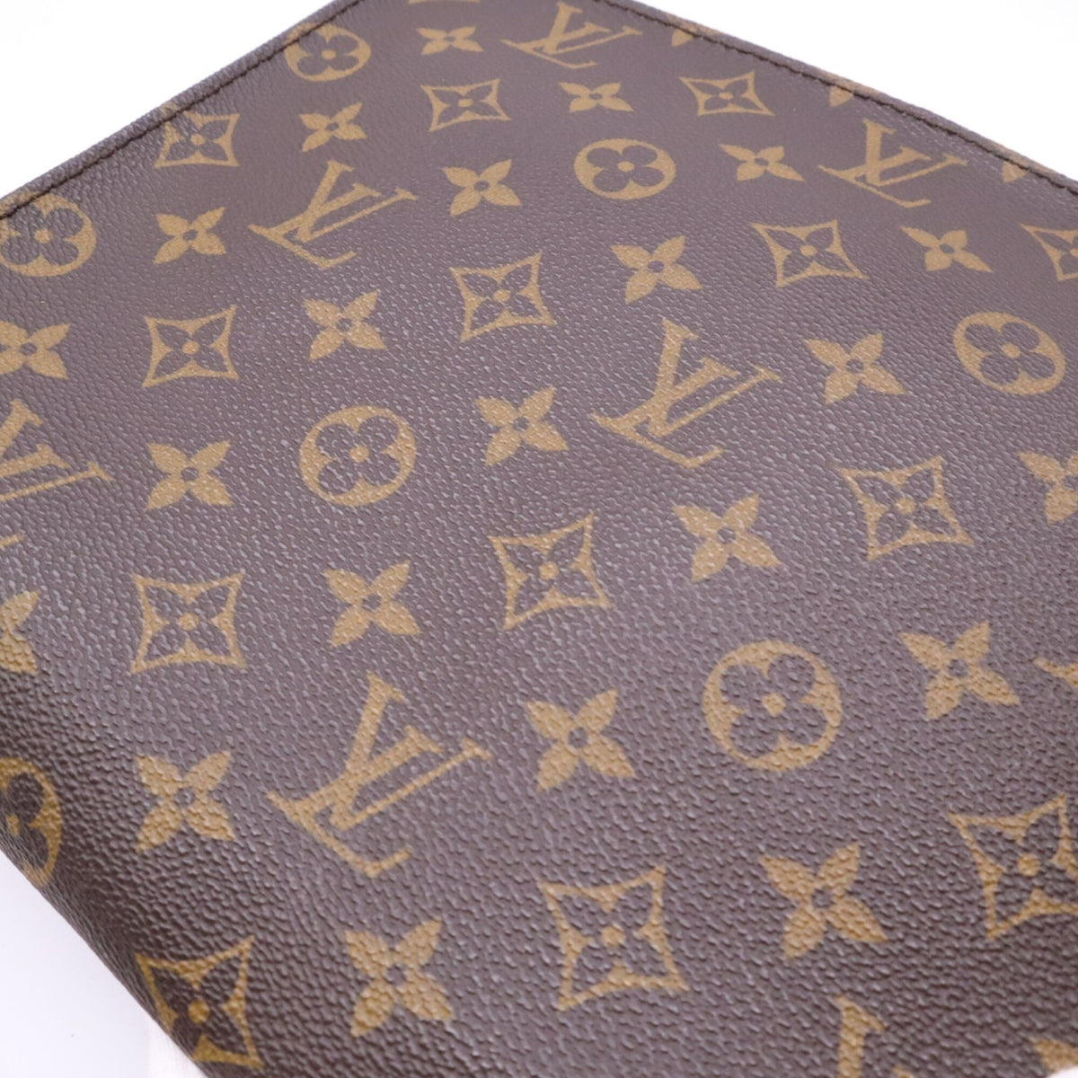 Louis Vuitton Beige Brown Monogram Monogram Shoulder Bag (Pre-Owned)