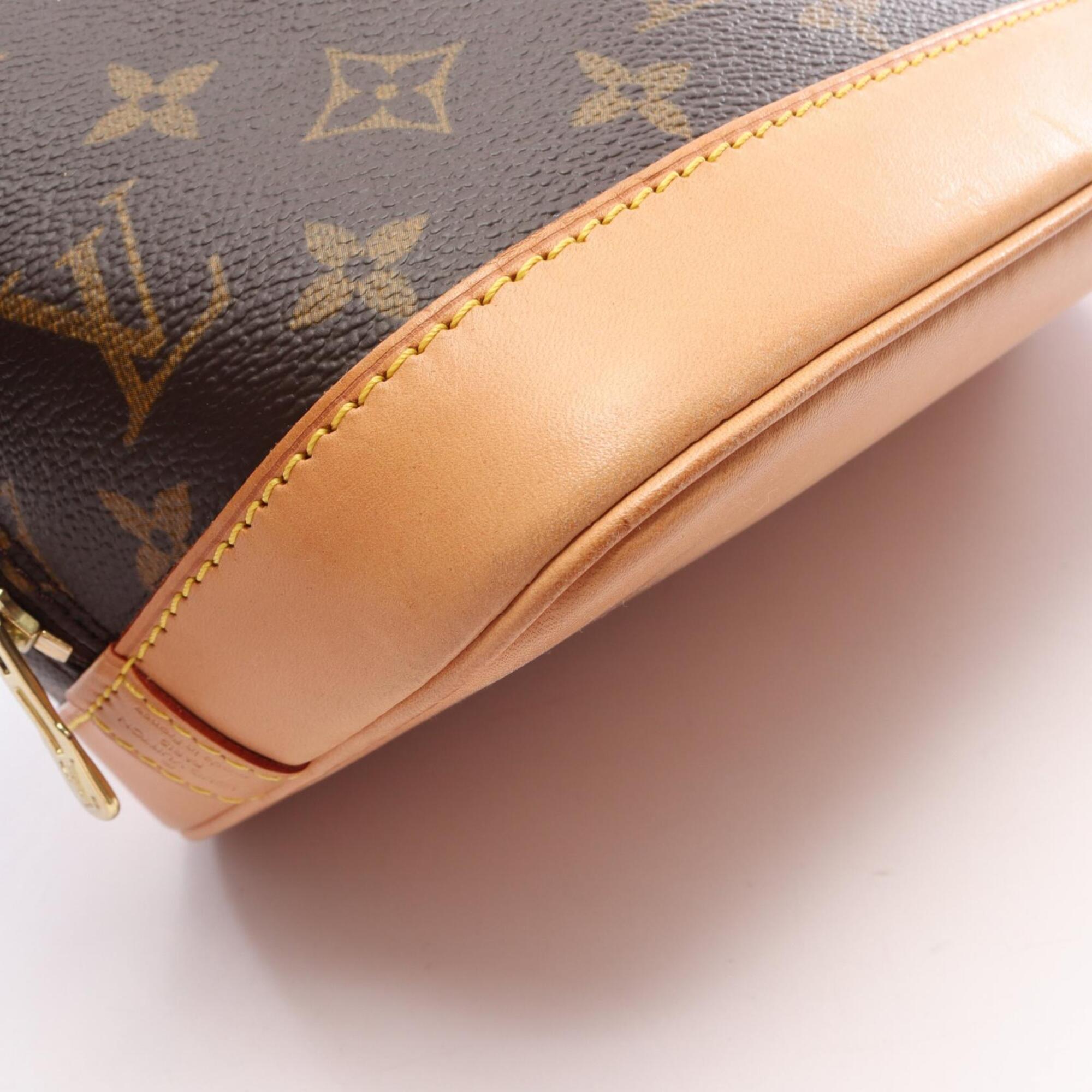 Louis Vuitton Brown Pvc Leather Handbag (Pre-Owned)