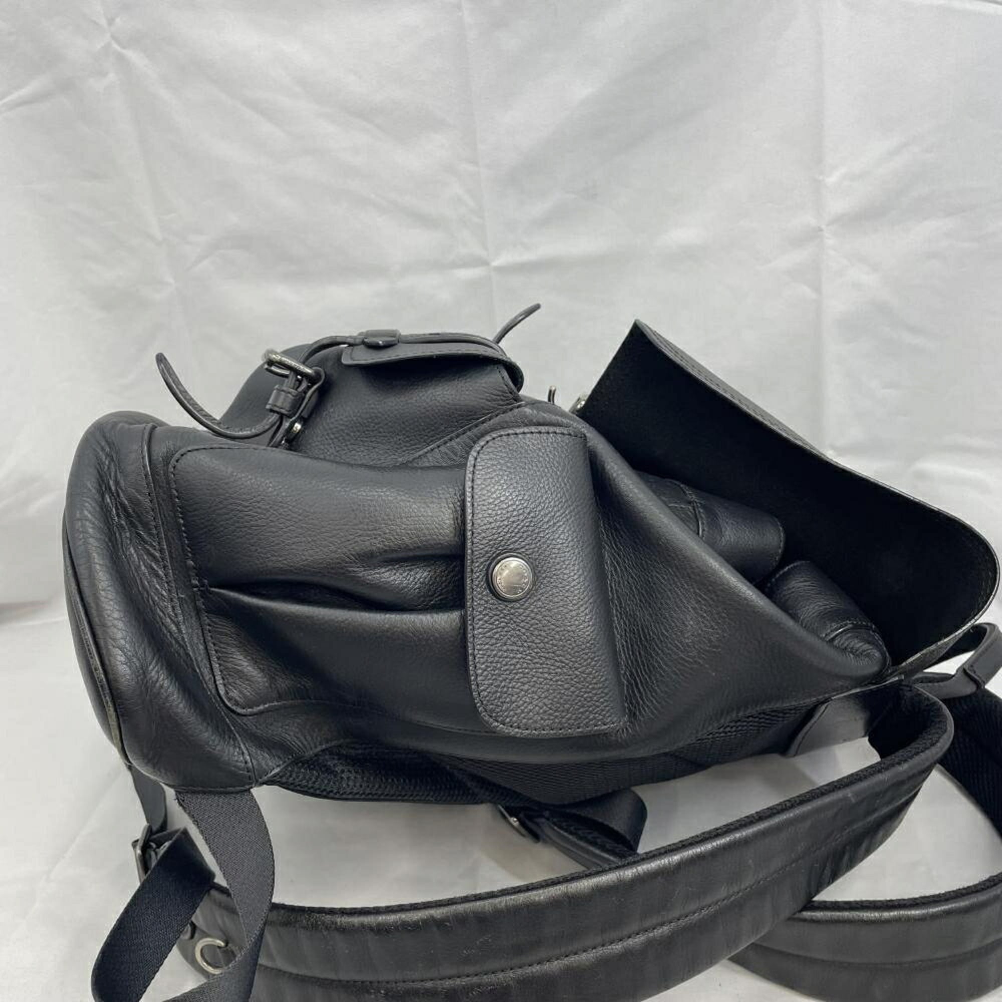 Coach Leather Backpack (Pre-Owned)
