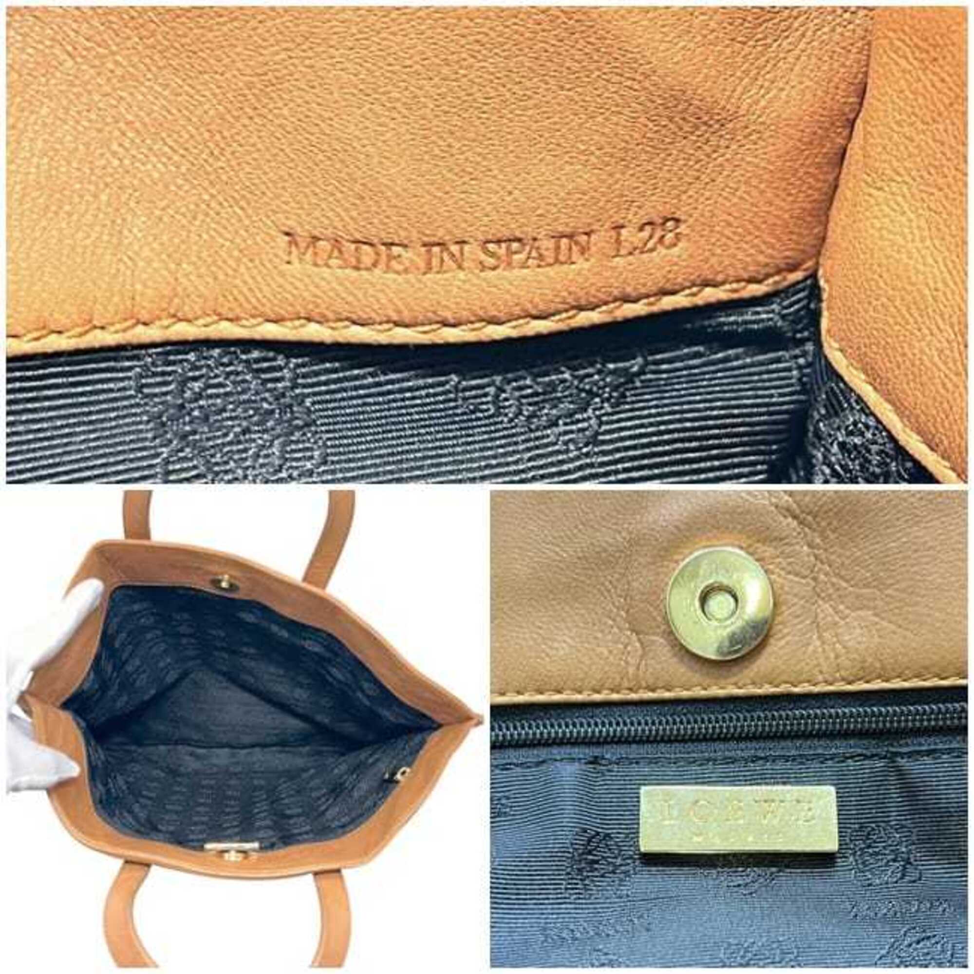 Loewe Brown Nappa Leather Tote Bag (Pre-Owned)
