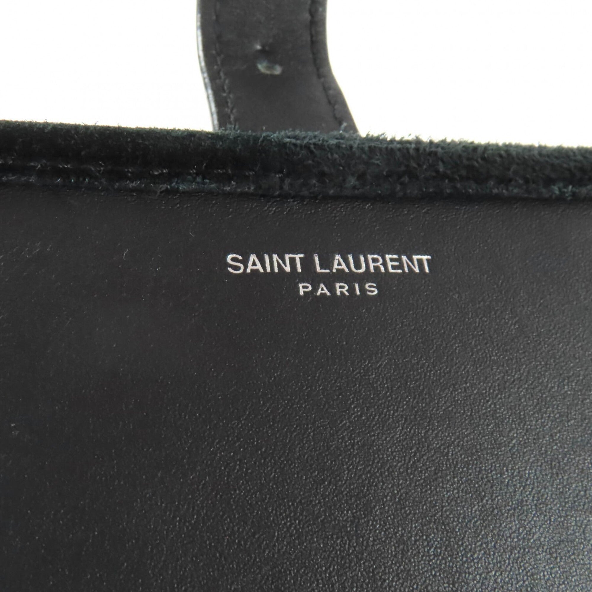 Saint Laurent Black Leather Shoulder Bag (Pre-Owned)
