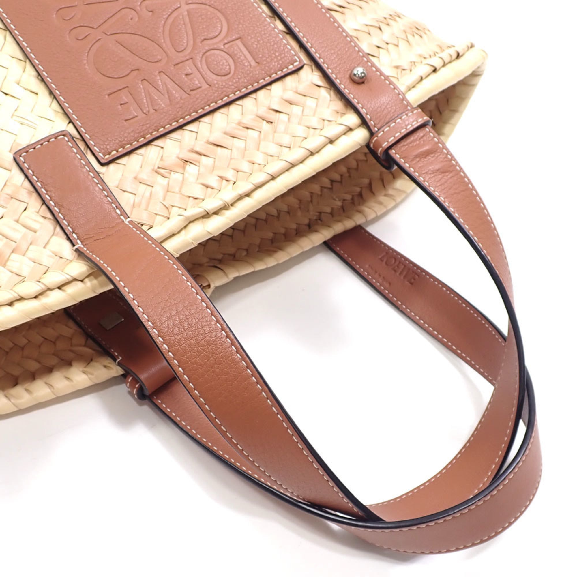Loewe Leather Basket Handbag (Pre-Owned)