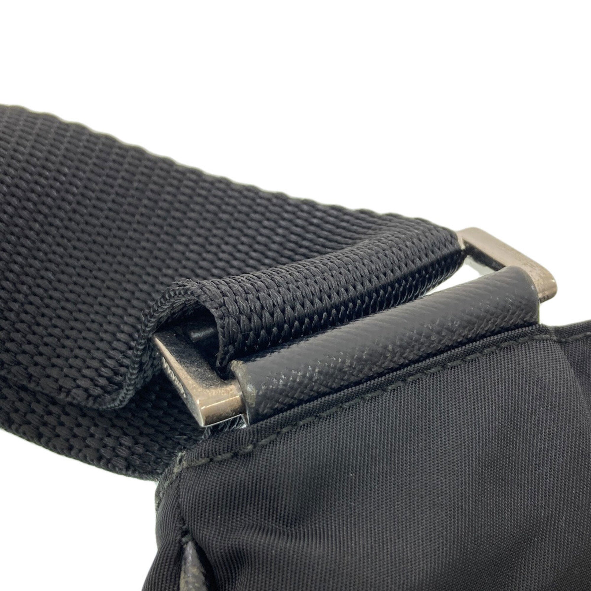 Prada Black Nylon Shoulder Bag (Pre-Owned)