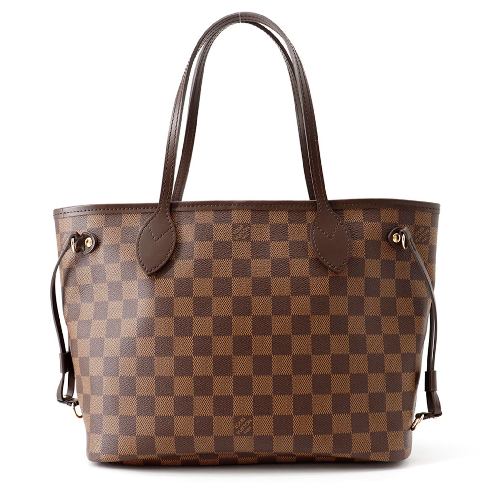 Louis Vuitton Damier Damier Canvas Ebene Red Color Damier Canvas Handbag Pouch Tote Bag (Pre-Owned)