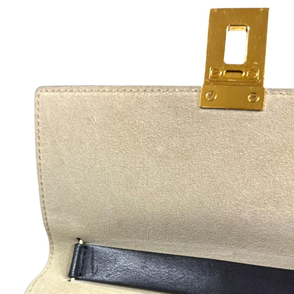 Chloé Black Leather Suede Shoulder Bag (Pre-Owned)