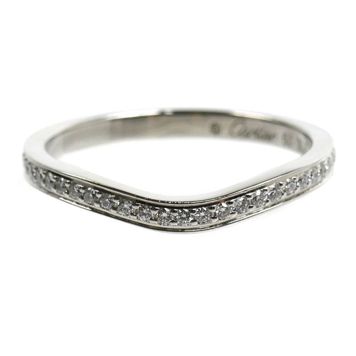 Cartier Platinum 950 Band Ring (Pre-Owned)