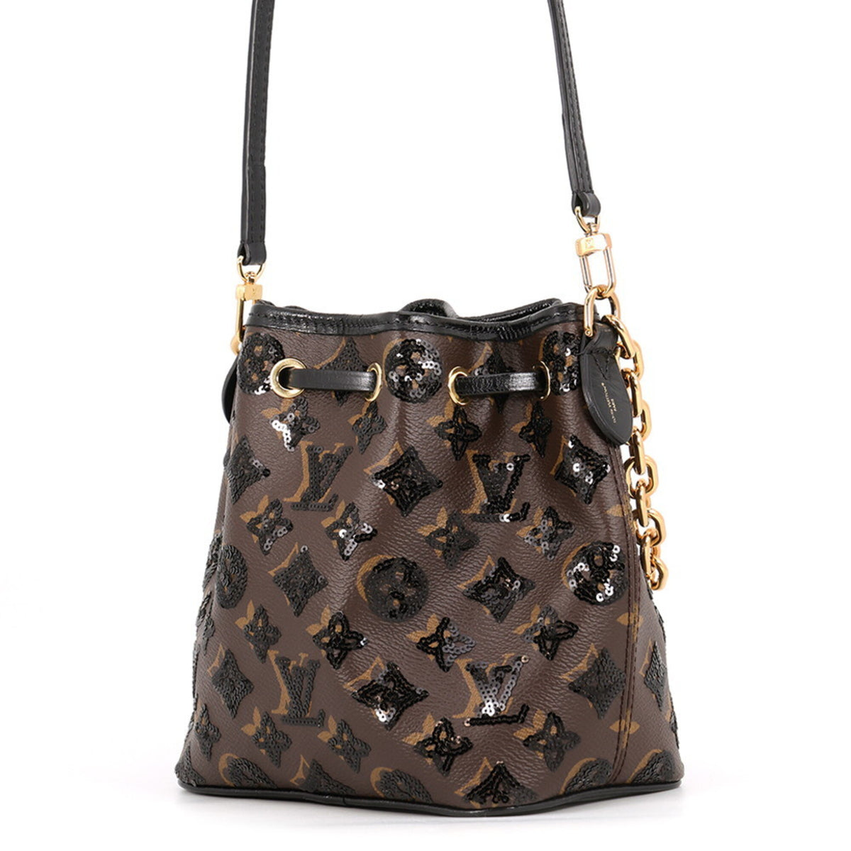 Louis Vuitton Black Brown Monogram Noir Monogram Handbag Shoulder Bag (Pre-Owned)