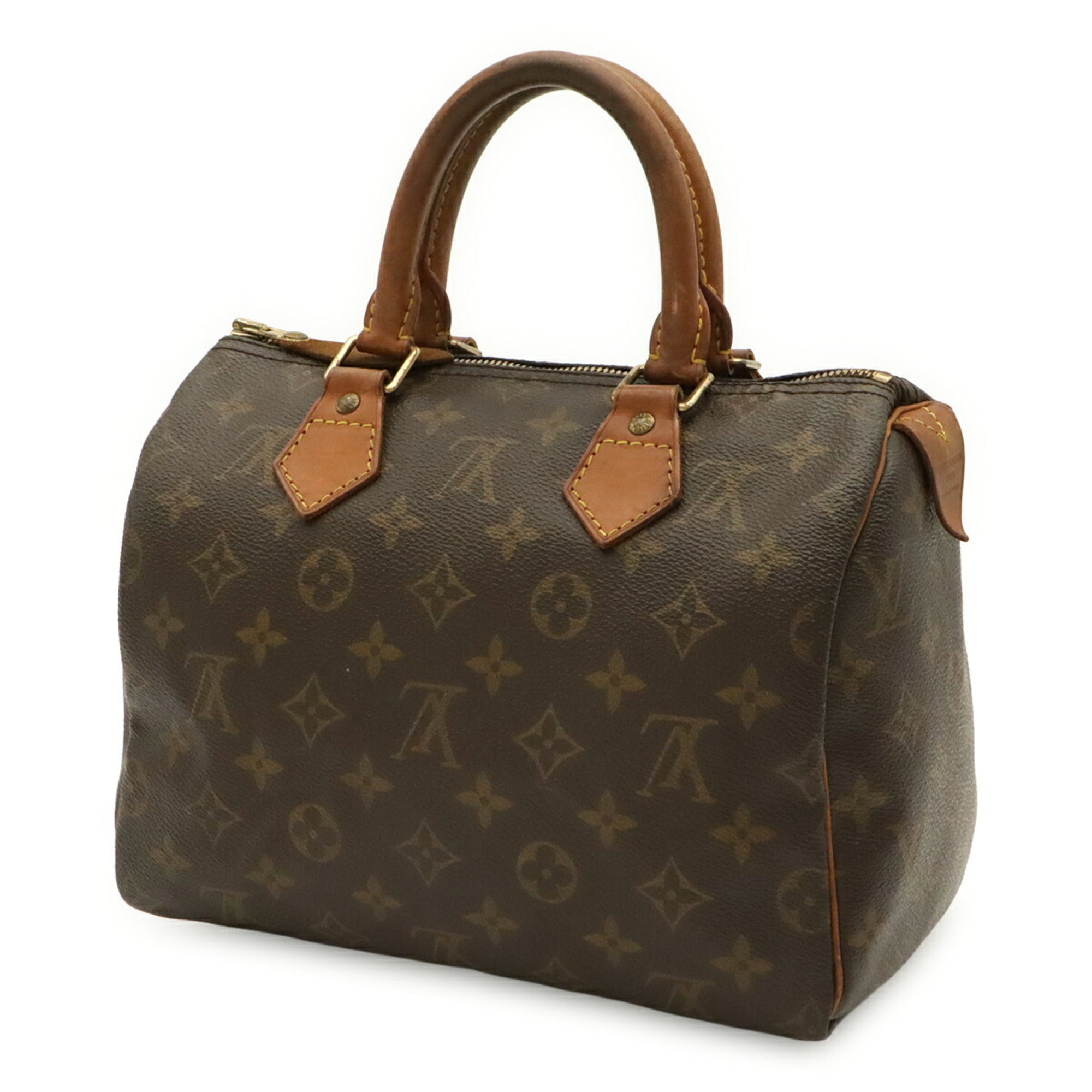 Louis Vuitton Brown Monogram Canvas Boston Bag Handbag (Pre-Owned)