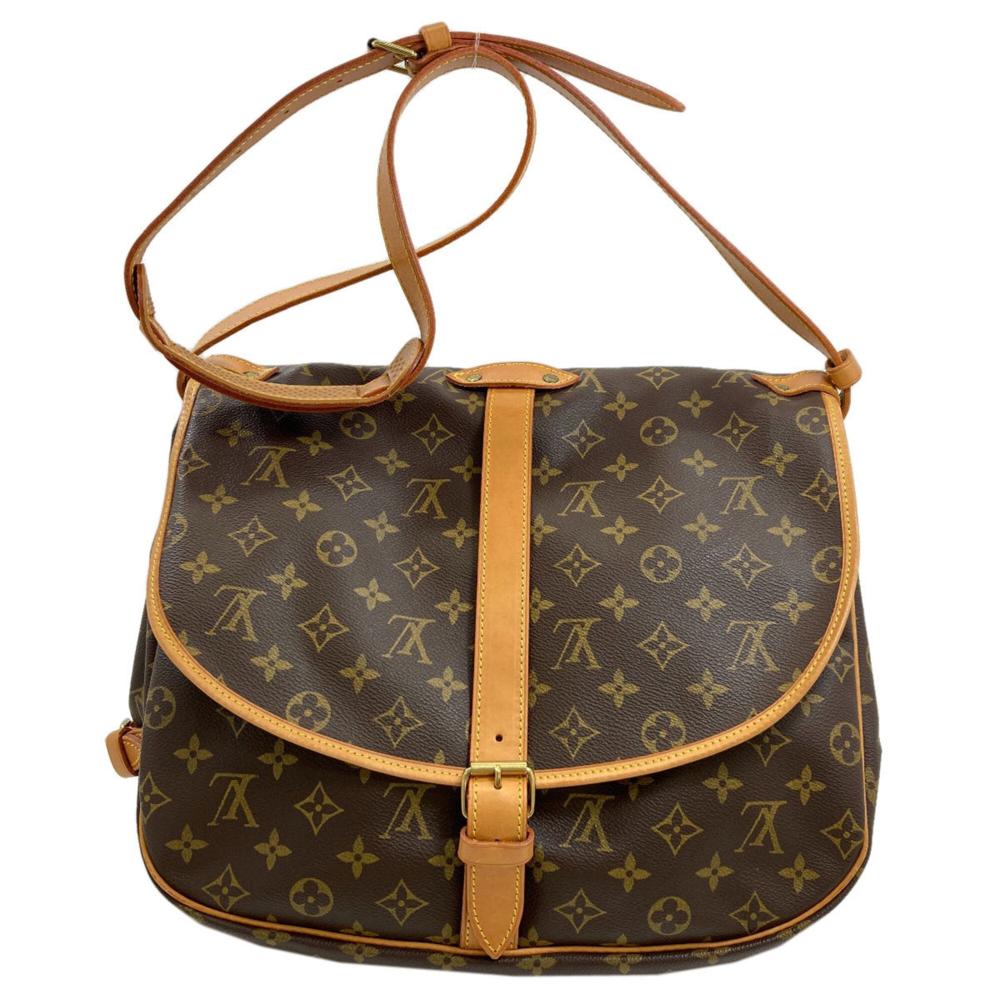 Louis Vuitton Brown Monogram Monogram Shoulder Bag (Pre-Owned)