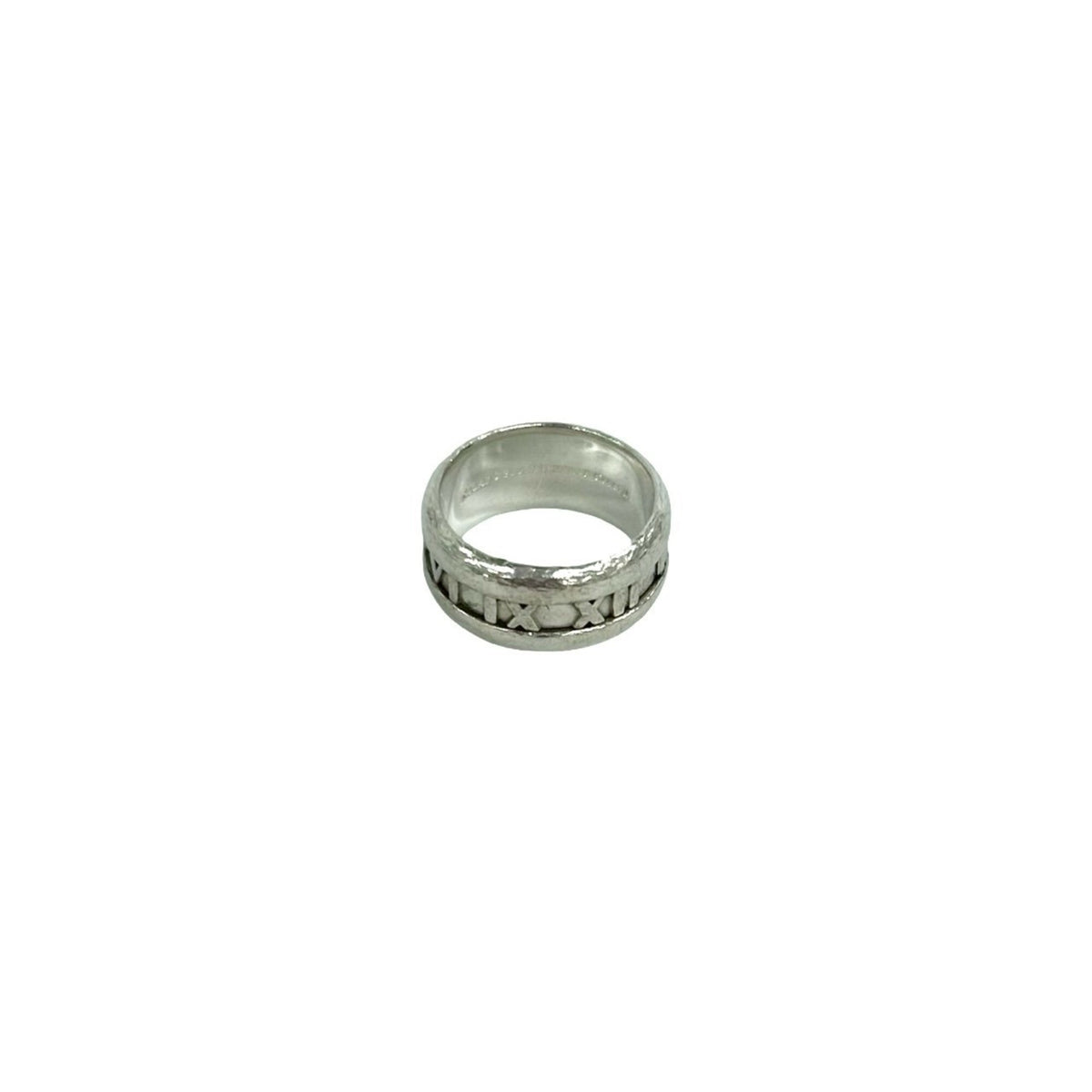 Tiffany Silver Silver 925 Band Ring (Pre-Owned)