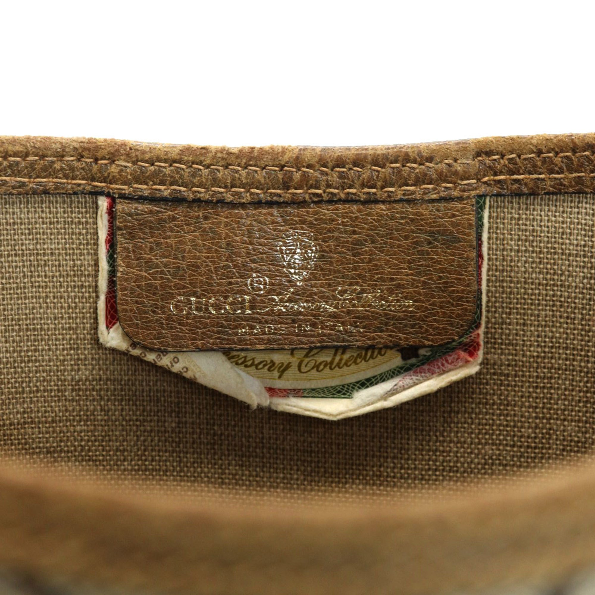 Gucci Beige Gg Supreme Shoulder Bag Tote Bag (Pre-Owned)
