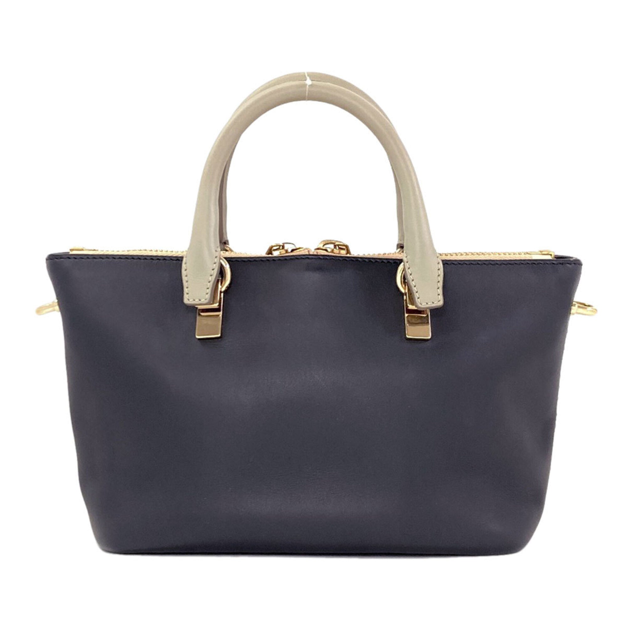 Chloé Black Leather Handbag (Pre-Owned)