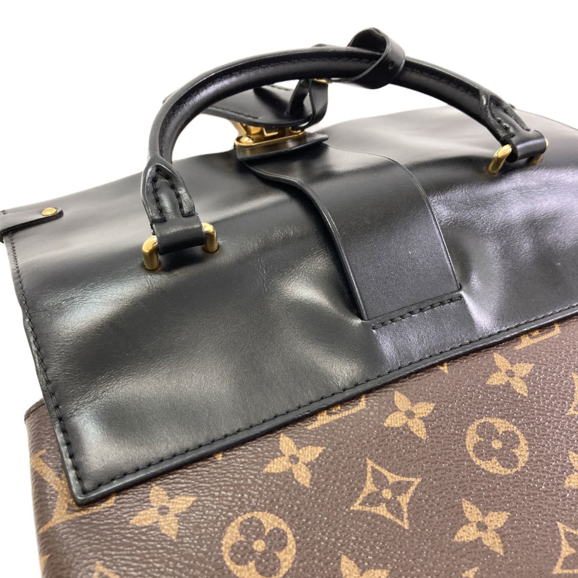 Louis Vuitton Black Monogram Monogram Handbag (Pre-Owned)