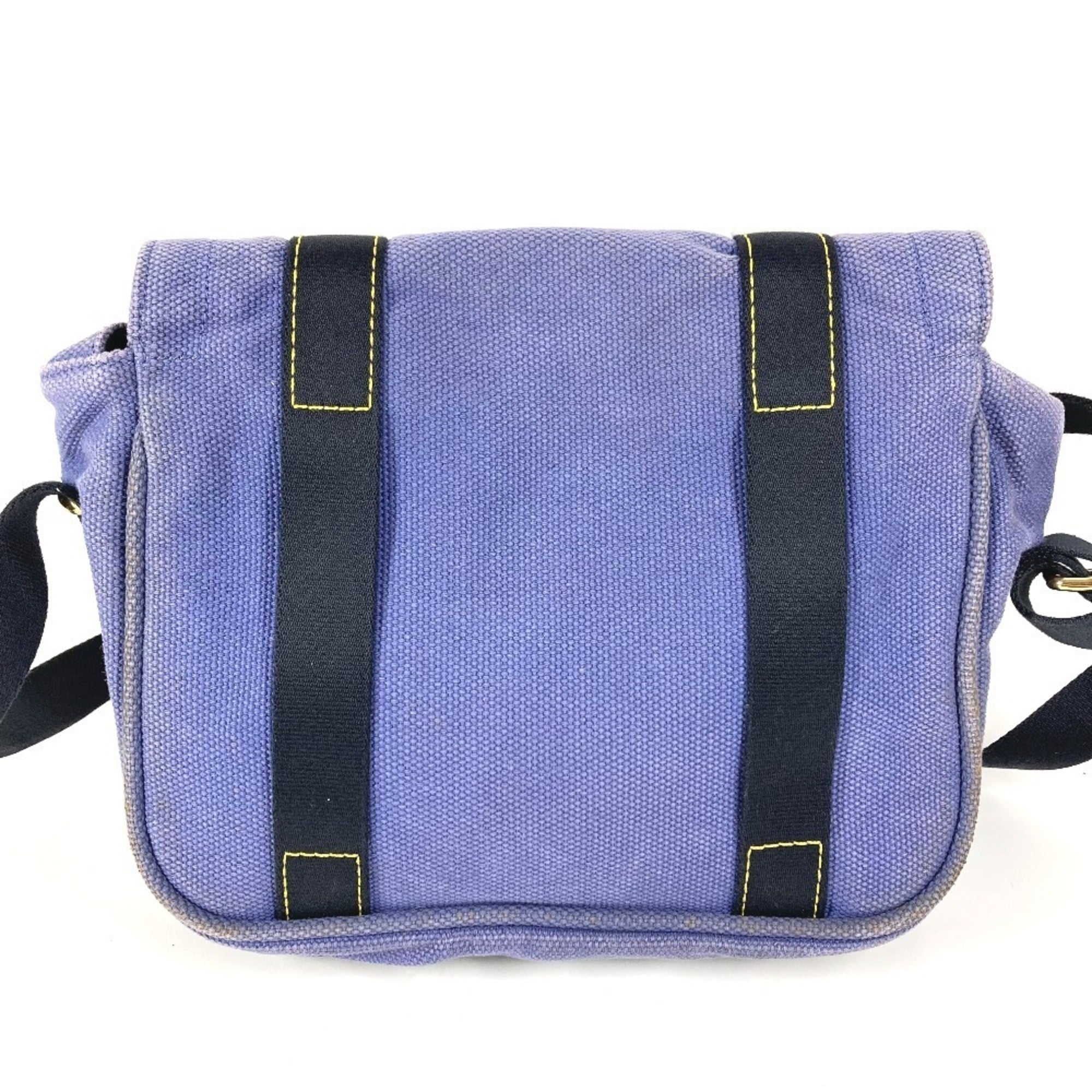 Louis Vuitton Blue Canvas Shoulder Bag Tote Bag (Pre-Owned)