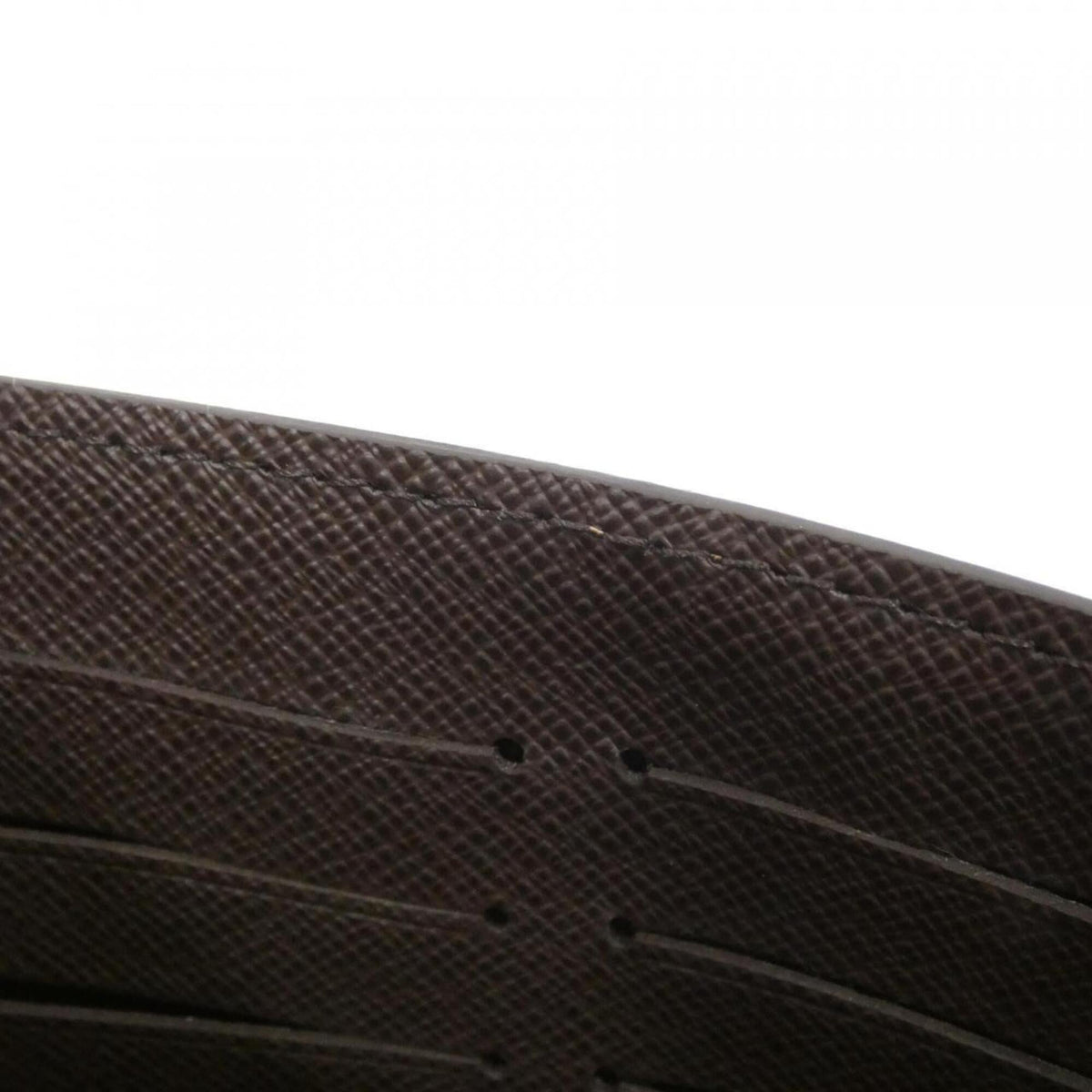 Louis Vuitton Ebene Coated Canvas Long Wallet (Bi-Fold) (Pre-Owned)
