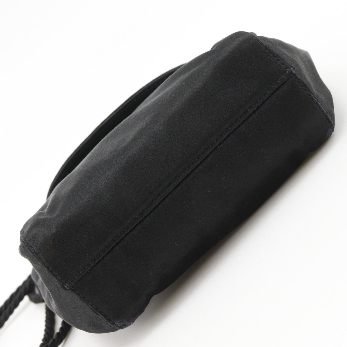 Prada Black Satin Shoulder Bag (Pre-Owned)