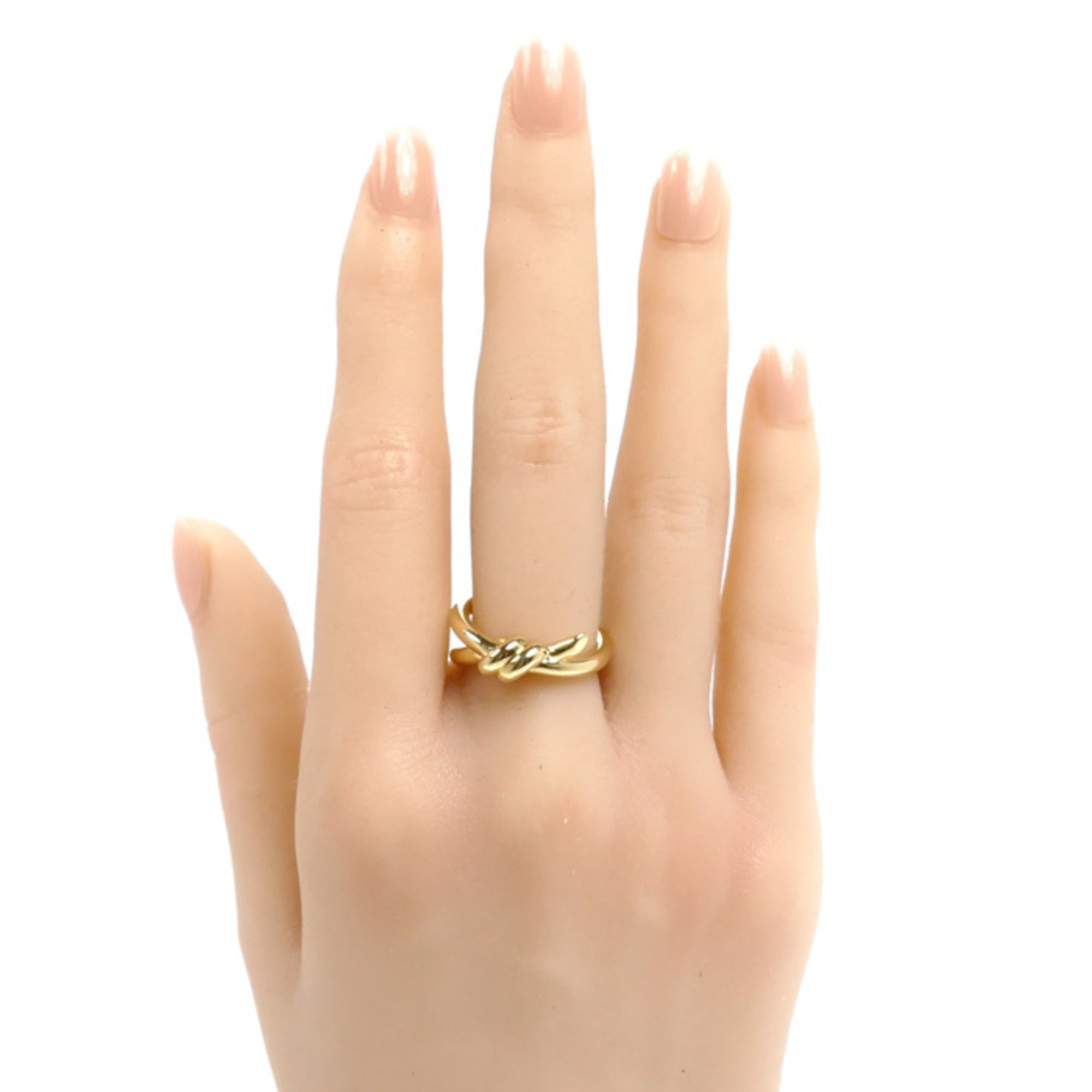 Tiffany Yellow Gold (18K) Band Ring (Pre-Owned)