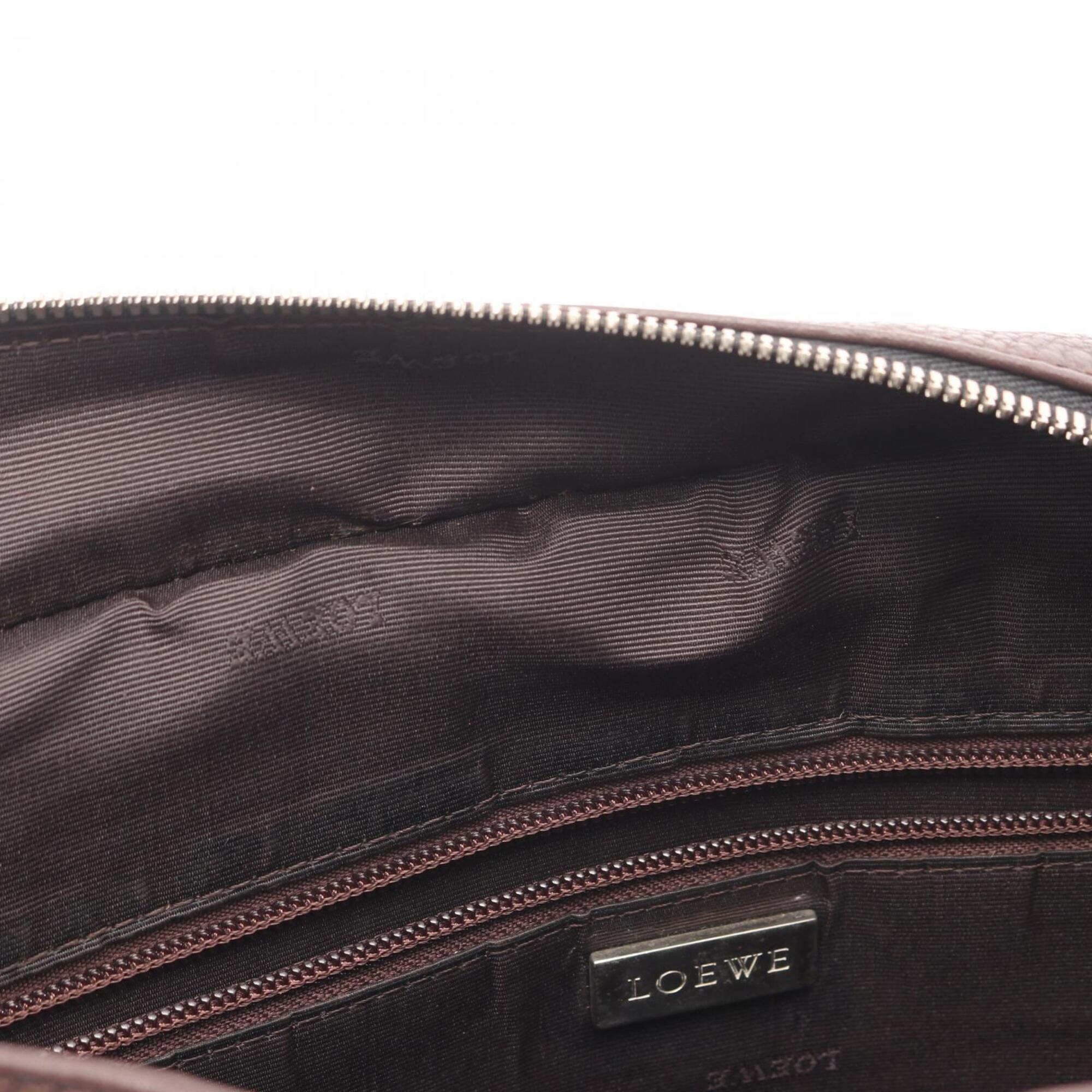 Loewe Brown Leather Shoulder Bag (Pre-Owned)