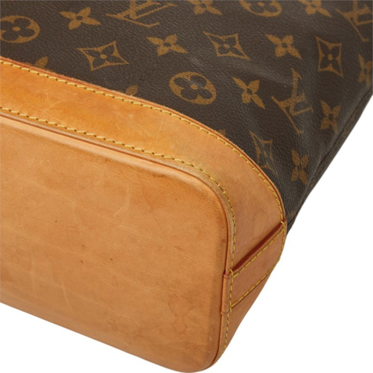 Louis Vuitton Brown Monogram Handbag (Pre-Owned)