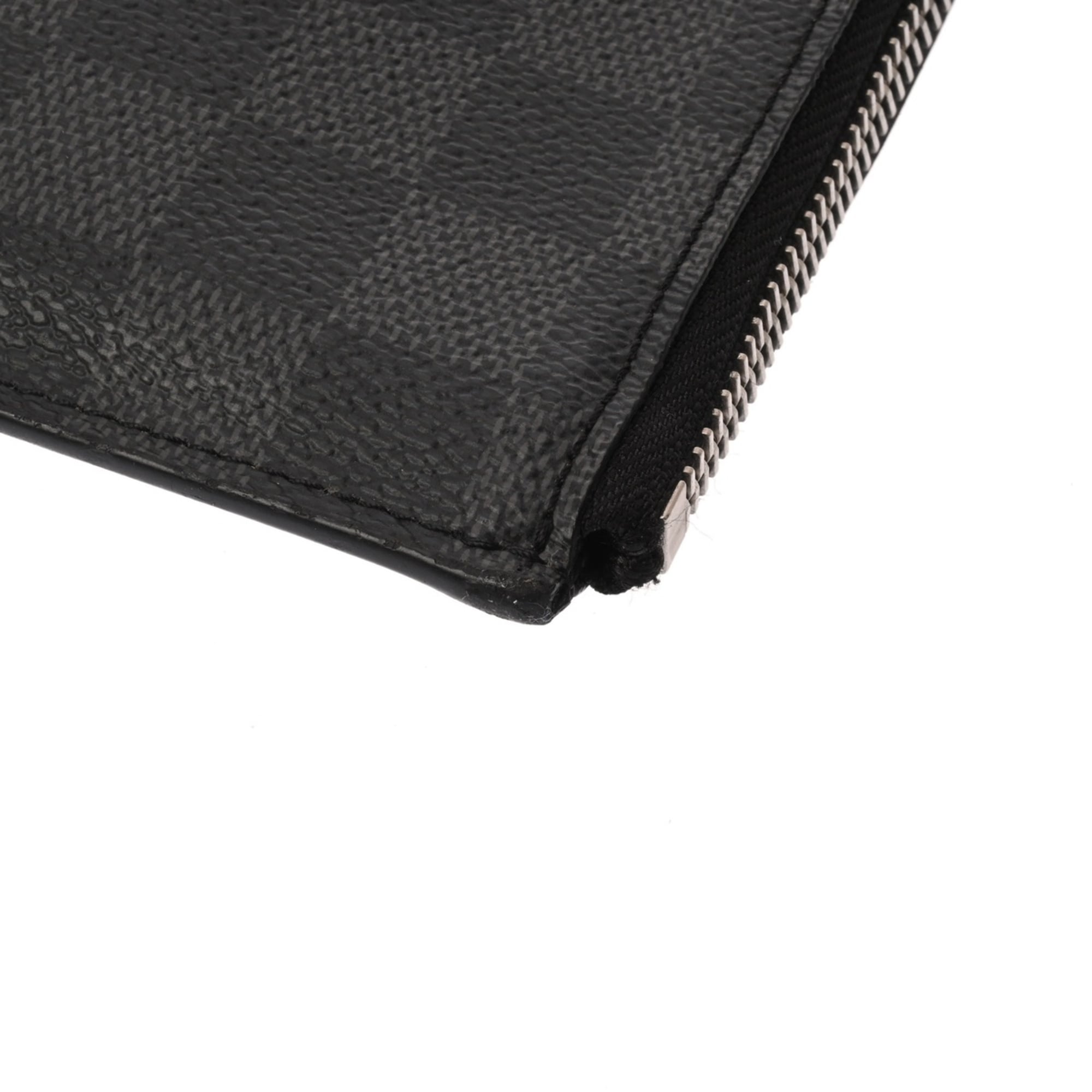 Louis Vuitton Black Damier Graphite Clutch Bag Pochette (Pre-Owned)