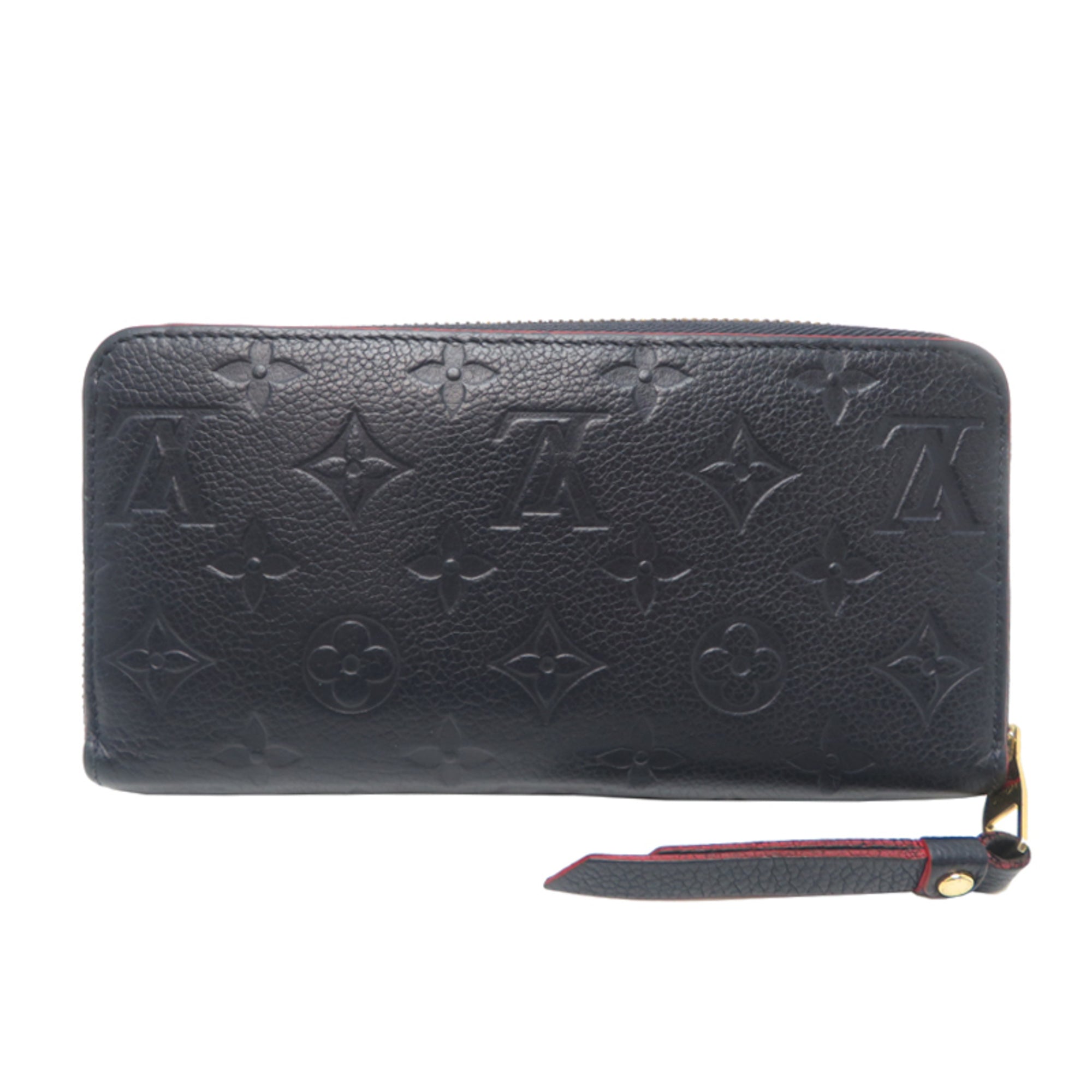 Louis Vuitton Marine Rouge Monogram Empreinte Long Wallet (Bi-Fold) (Pre-Owned)