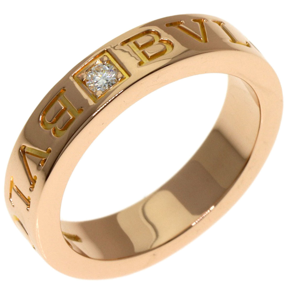Bvlgari Pink Gold (18K) Band Ring (Pre-Owned)