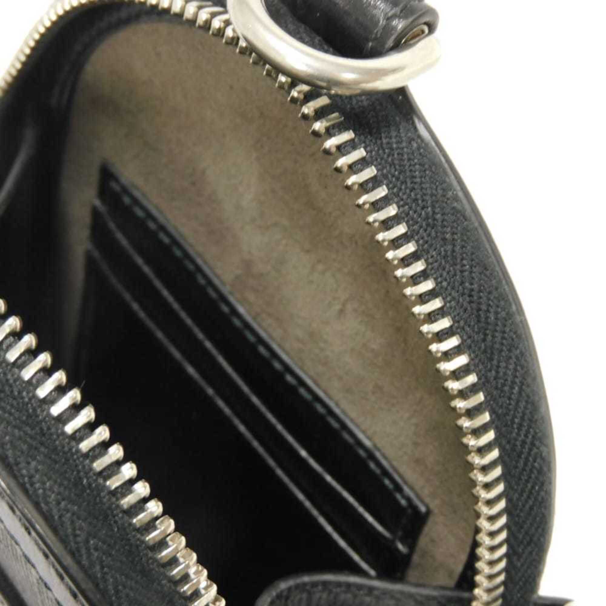 Gucci Black Gg Supreme Leather Shoulder Bag (Pre-Owned)