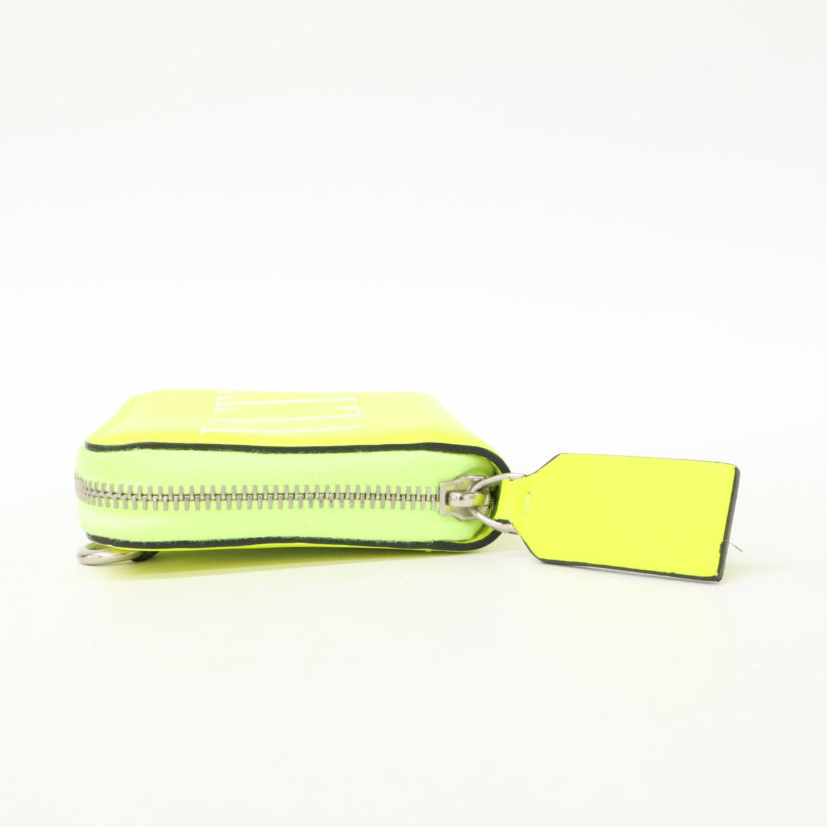 Valentino Yellow Leather Coin Purse/Coin Case (Pre-Owned)