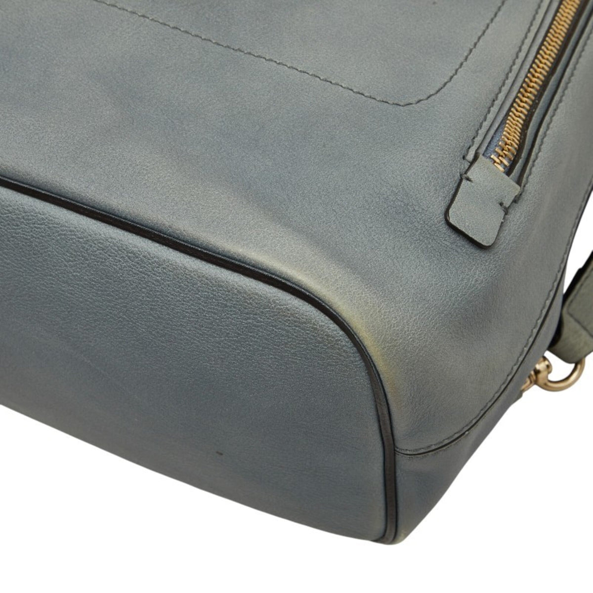 Chloé Gray Suede Leather Shoulder Bag (Pre-Owned)