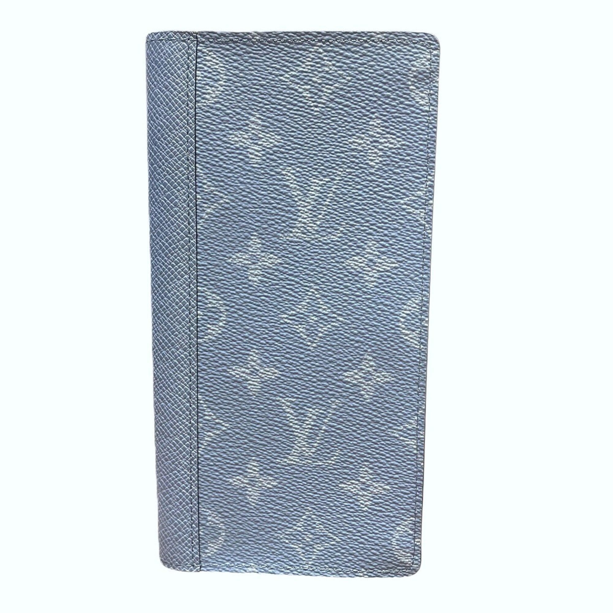 Louis Vuitton Blue Ciel Monogram Monogram Long Wallet (Bi-Fold) (Pre-Owned)