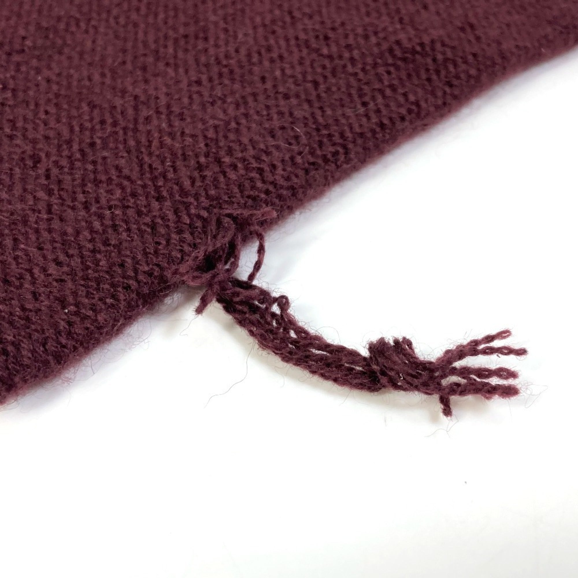 Hermes Bordeaux Cashmere Warm Gloves (Pre-Owned)