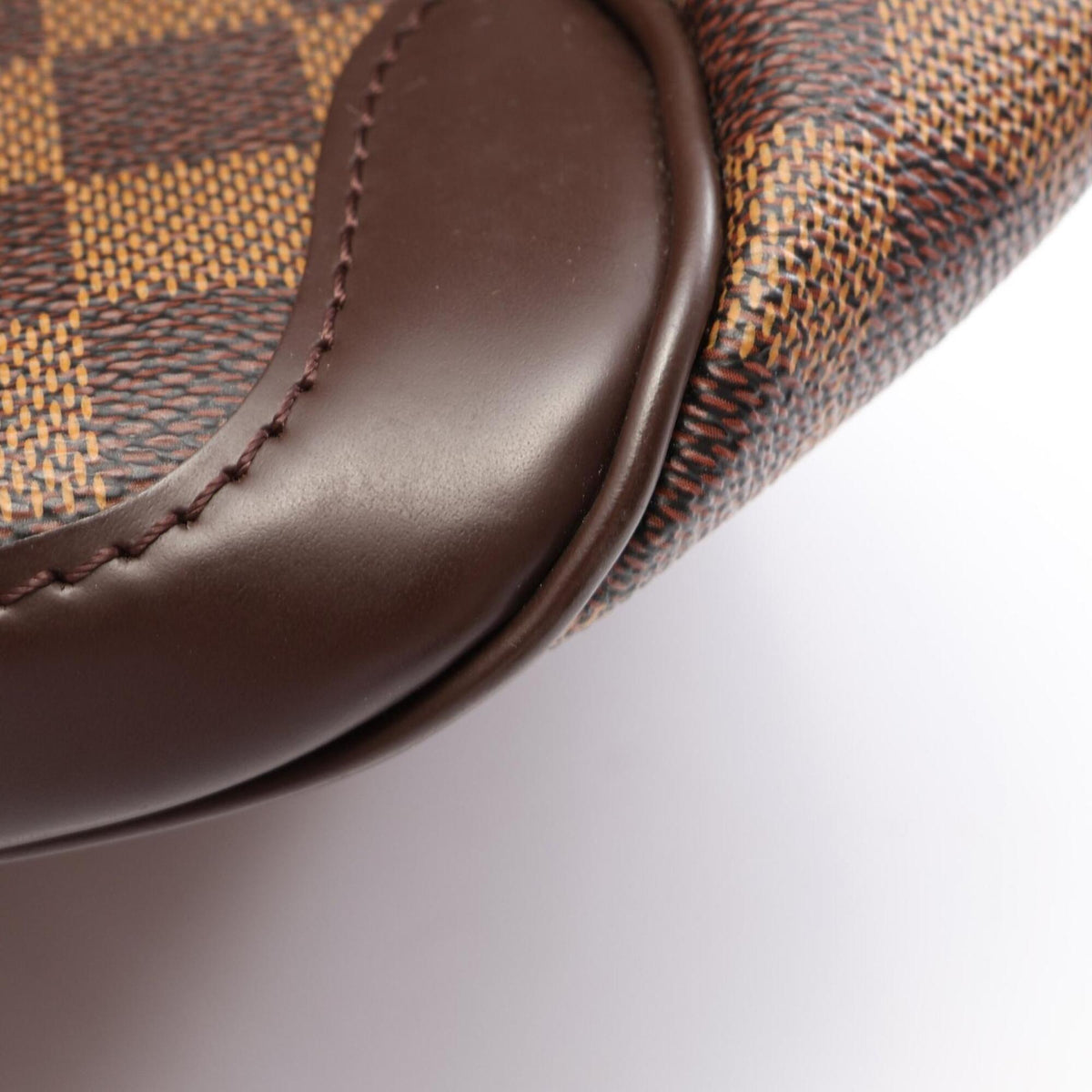 Louis Vuitton Brown Damier Canvas Coated Canvas Leather Damier Canvas Leather Handbag Shoulder Bag (Pre-Owned)