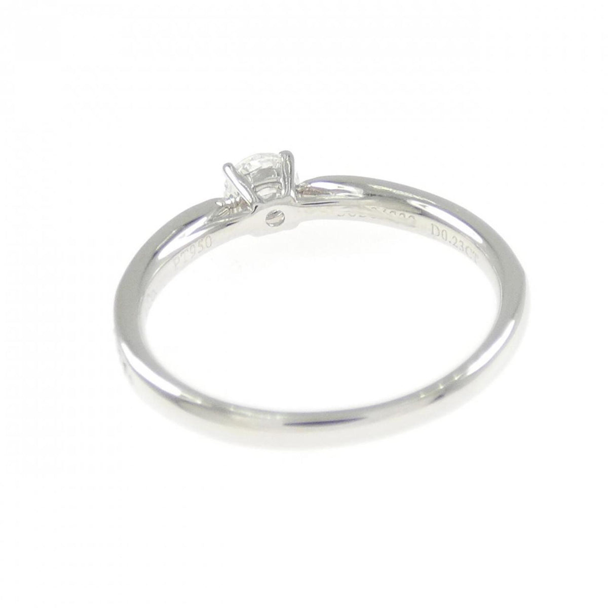 Tiffany Platinum 950 Band Ring (Pre-Owned)