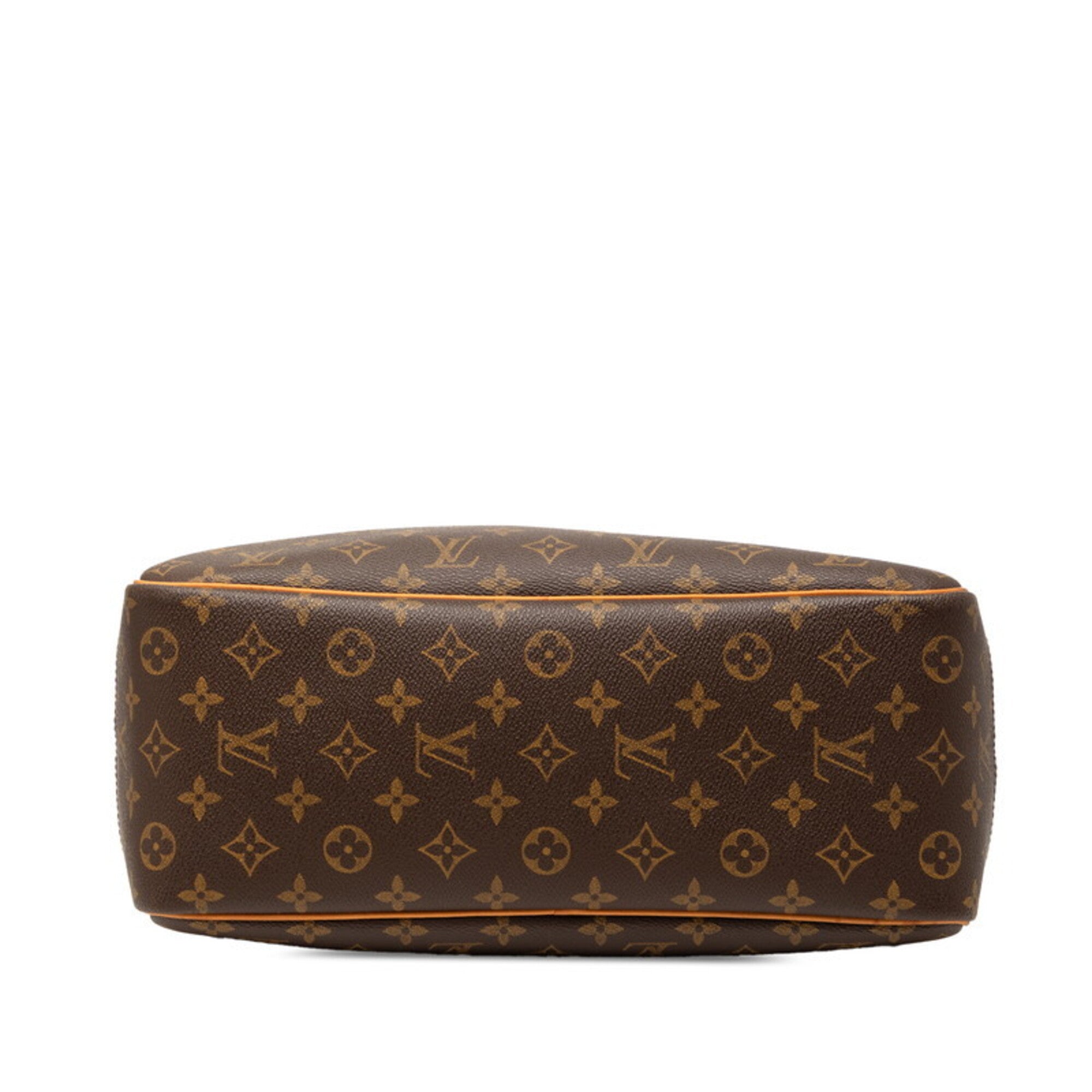 Louis Vuitton Brown Pvc Leather Handbag (Pre-Owned)