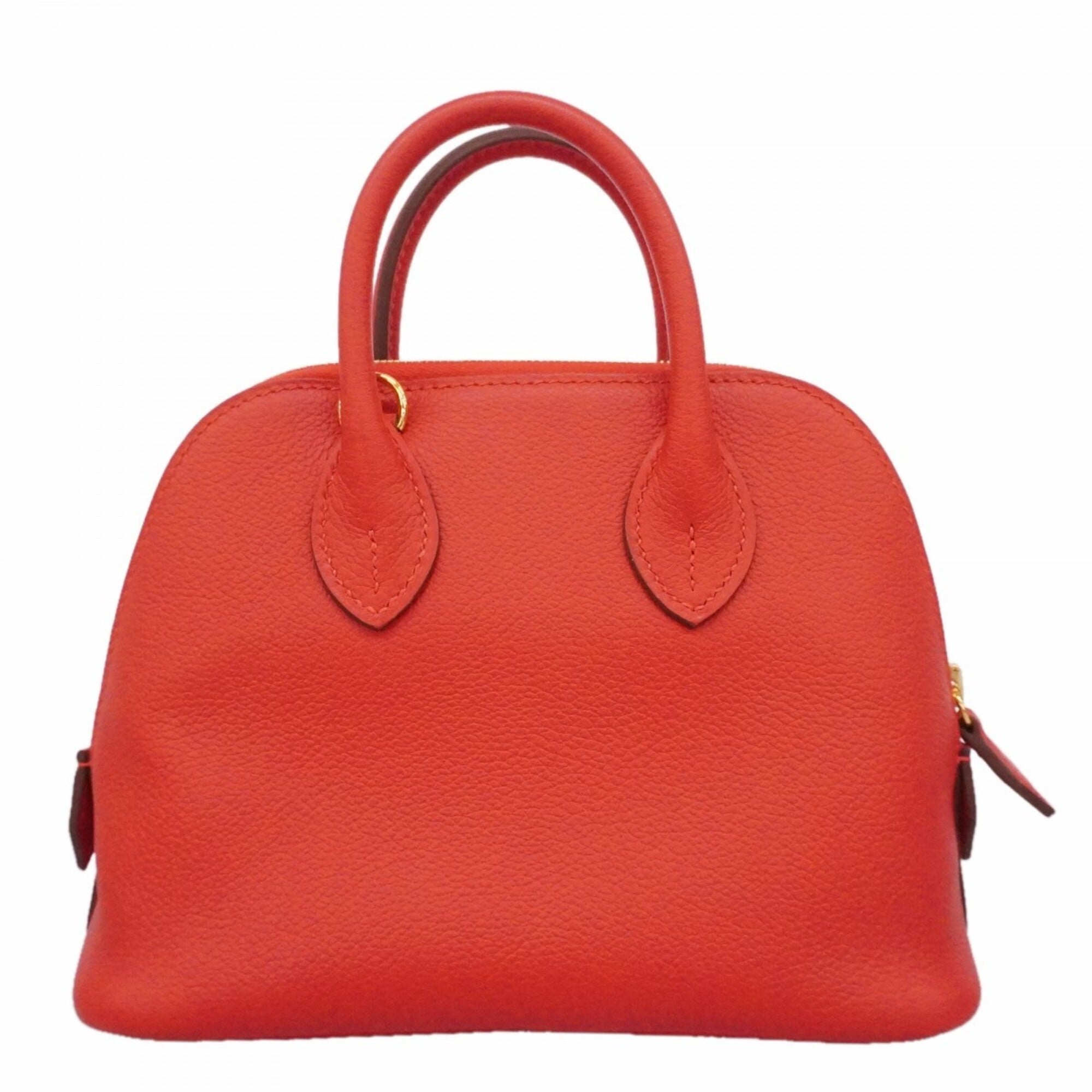 Hermes Red Color Handbag (Pre-Owned)