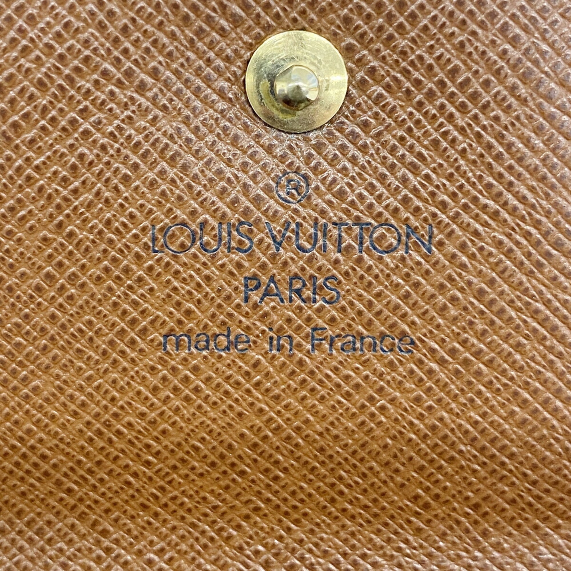 Louis Vuitton Brown Wallet (Tri-Fold) (Pre-Owned)
